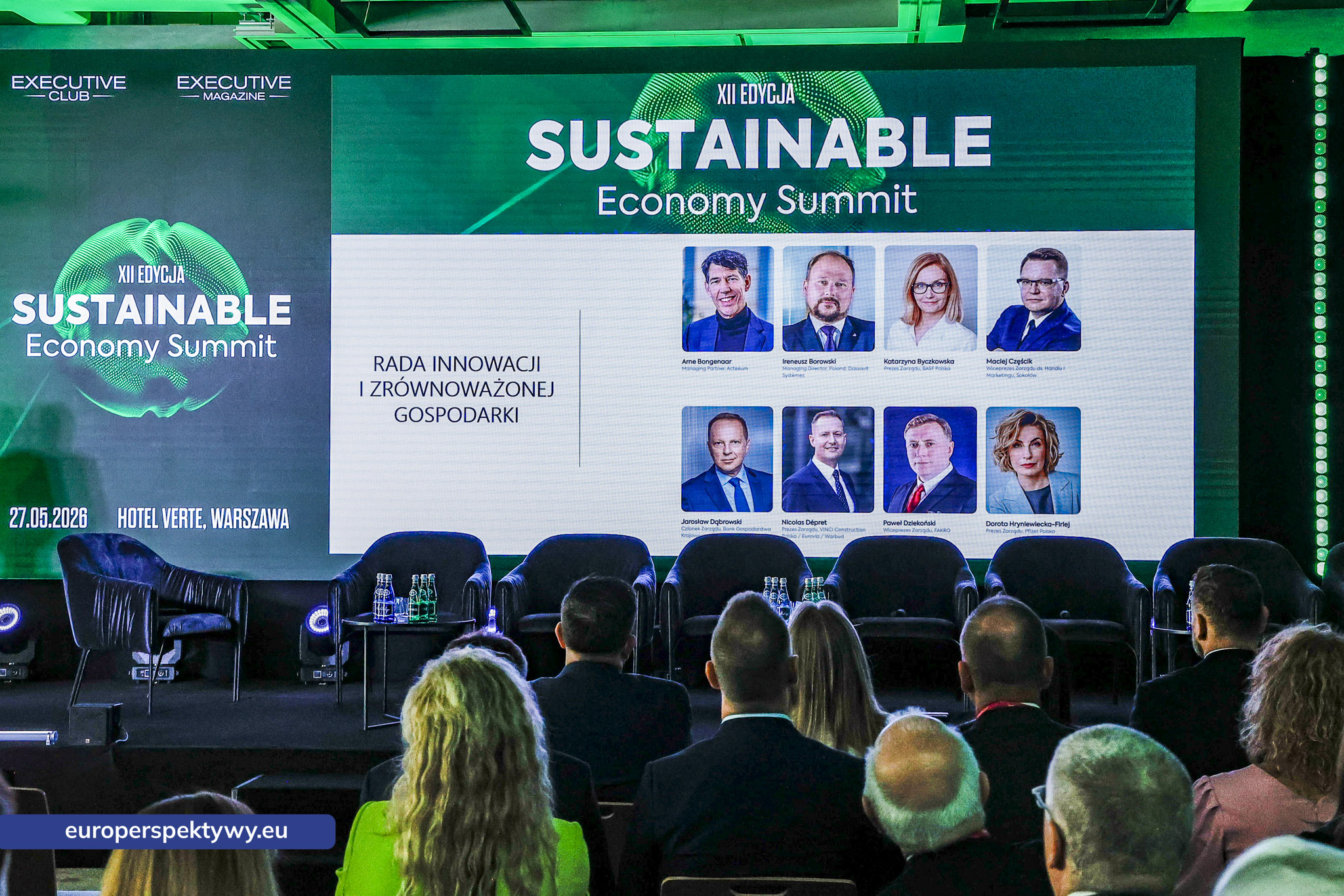 Europerspektywy Sustainable Economy Summit 2026: liderzy biznesu o przyszłości gospodarki i transformacji Europy - Executive Club