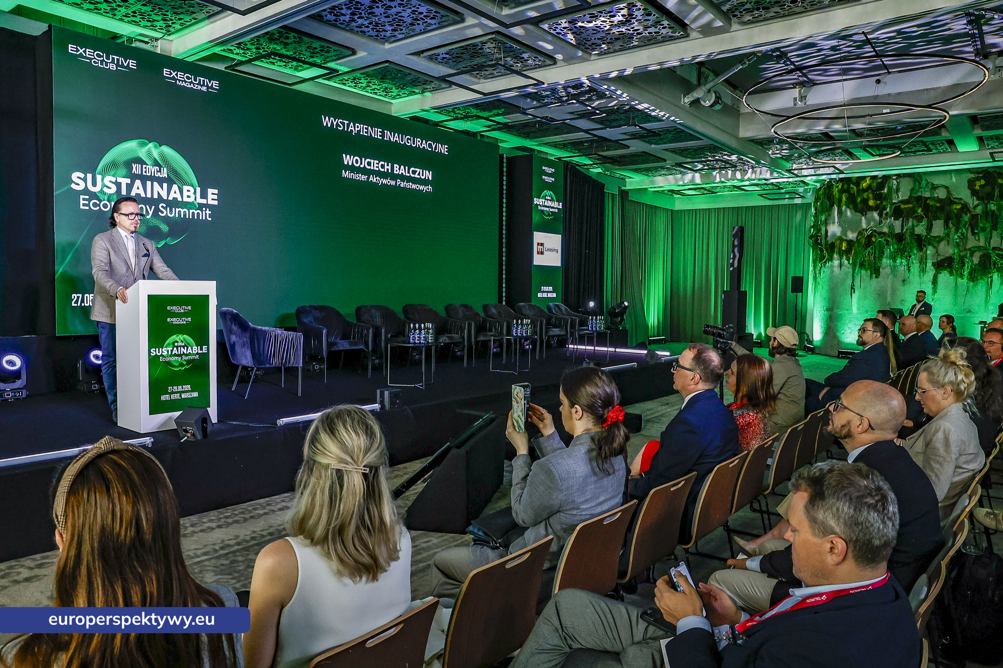 SUSTAINABLE Economy Summit Warszawa 2026 Hotel VERTE Beata Radomska CEO -Executive Club