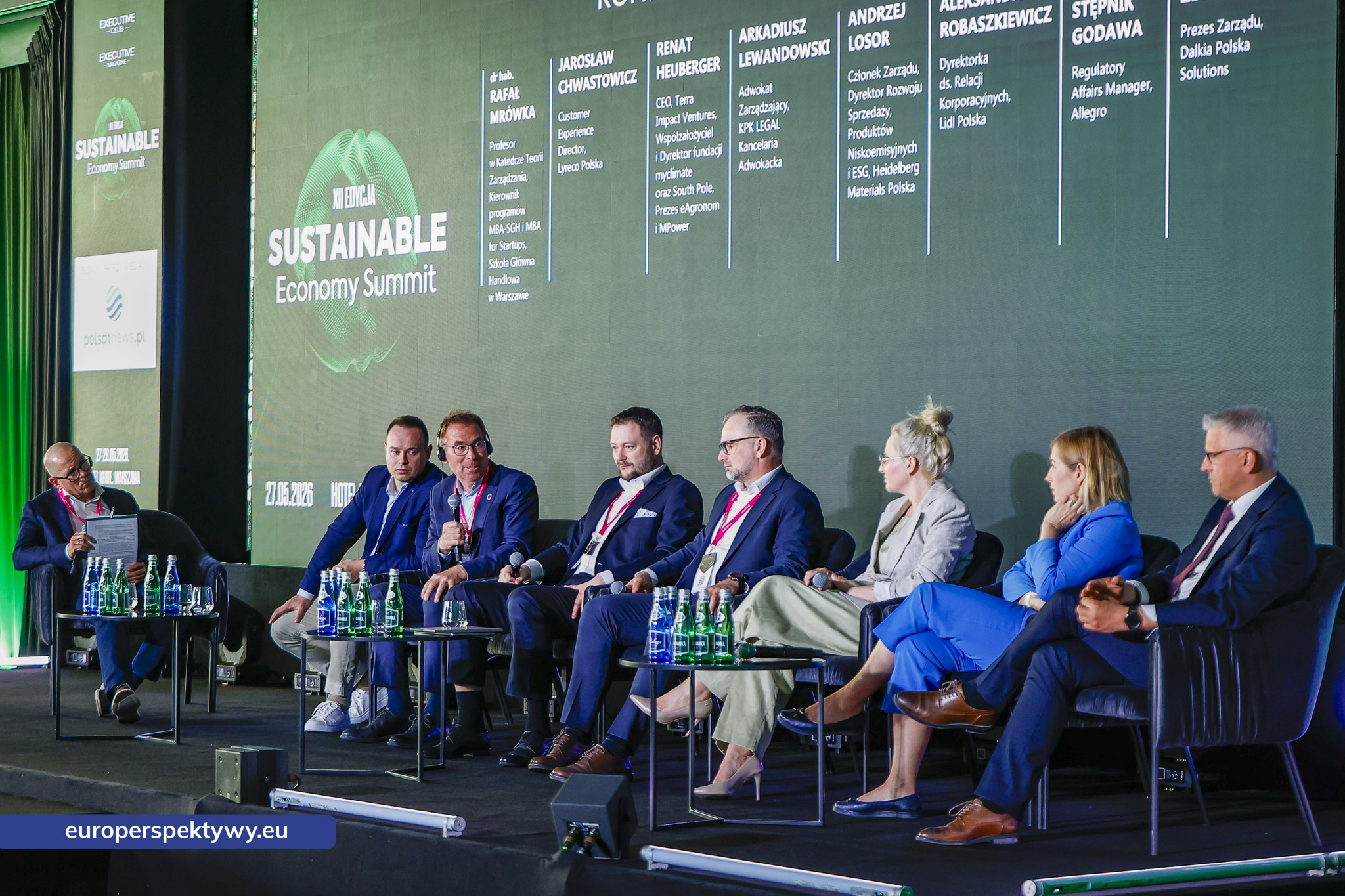 Europerspektywy Sustainable Economy Summit 2026: liderzy biznesu o przyszłości gospodarki i transformacji Europy - Executive Club