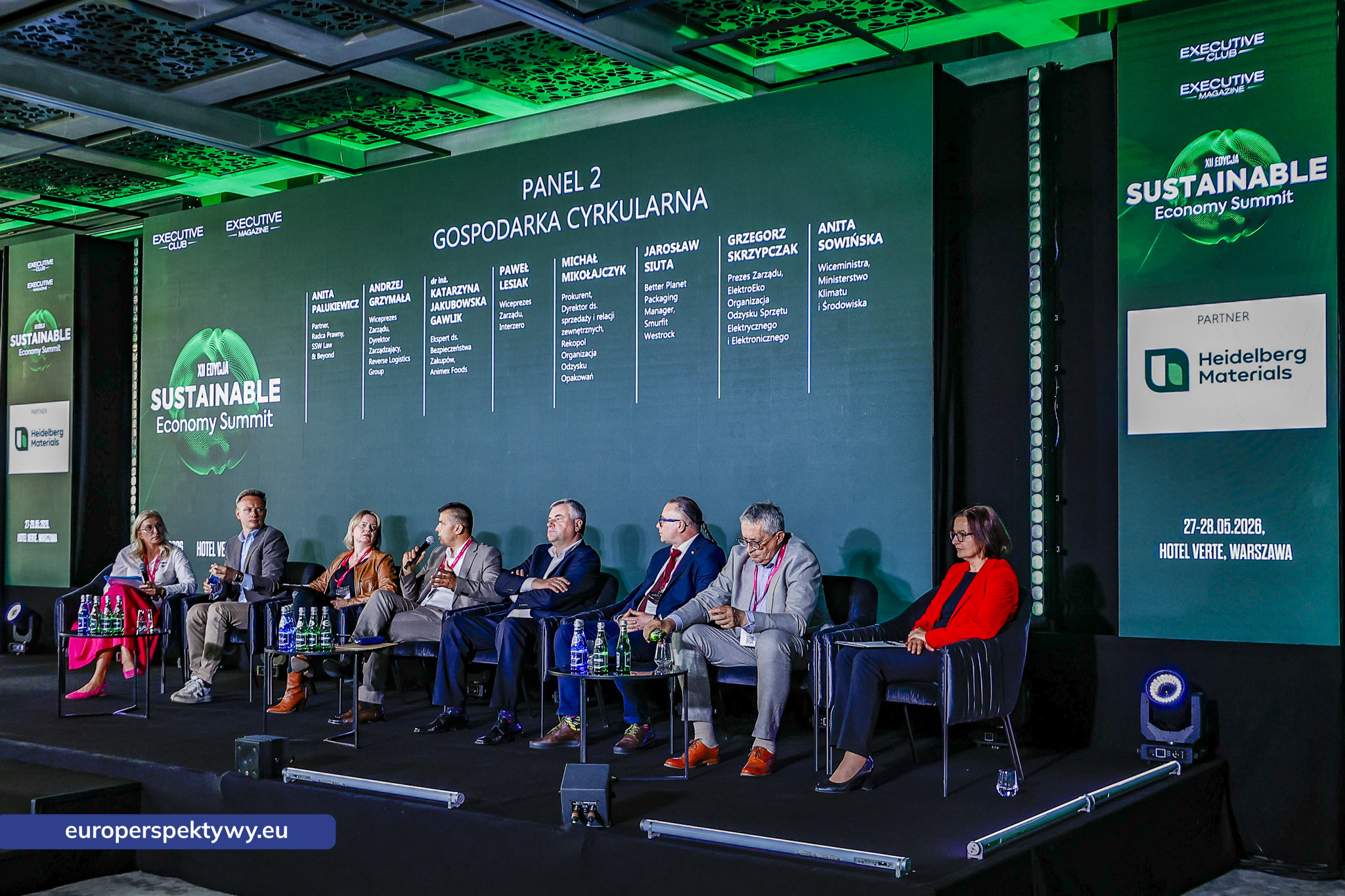 Europerspektywy Sustainable Economy Summit 2026: liderzy biznesu o przyszłości gospodarki i transformacji Europy - Executive Club