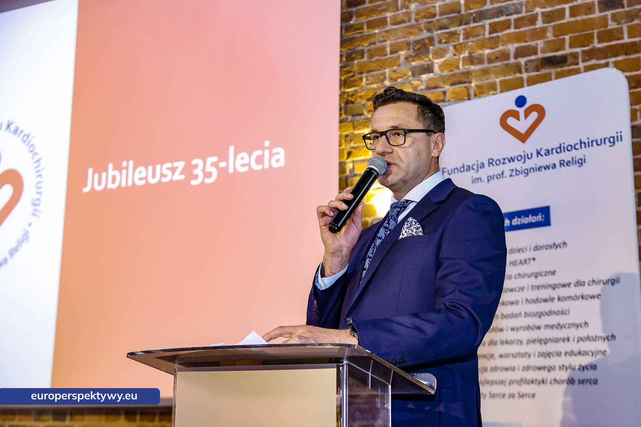 Europerspektywy 35-lecie FRK w Zabrzu. Fundacja Rozwoju Kardiochirurgii im. prof. Zbigniewa Religi świętowała jubileusz