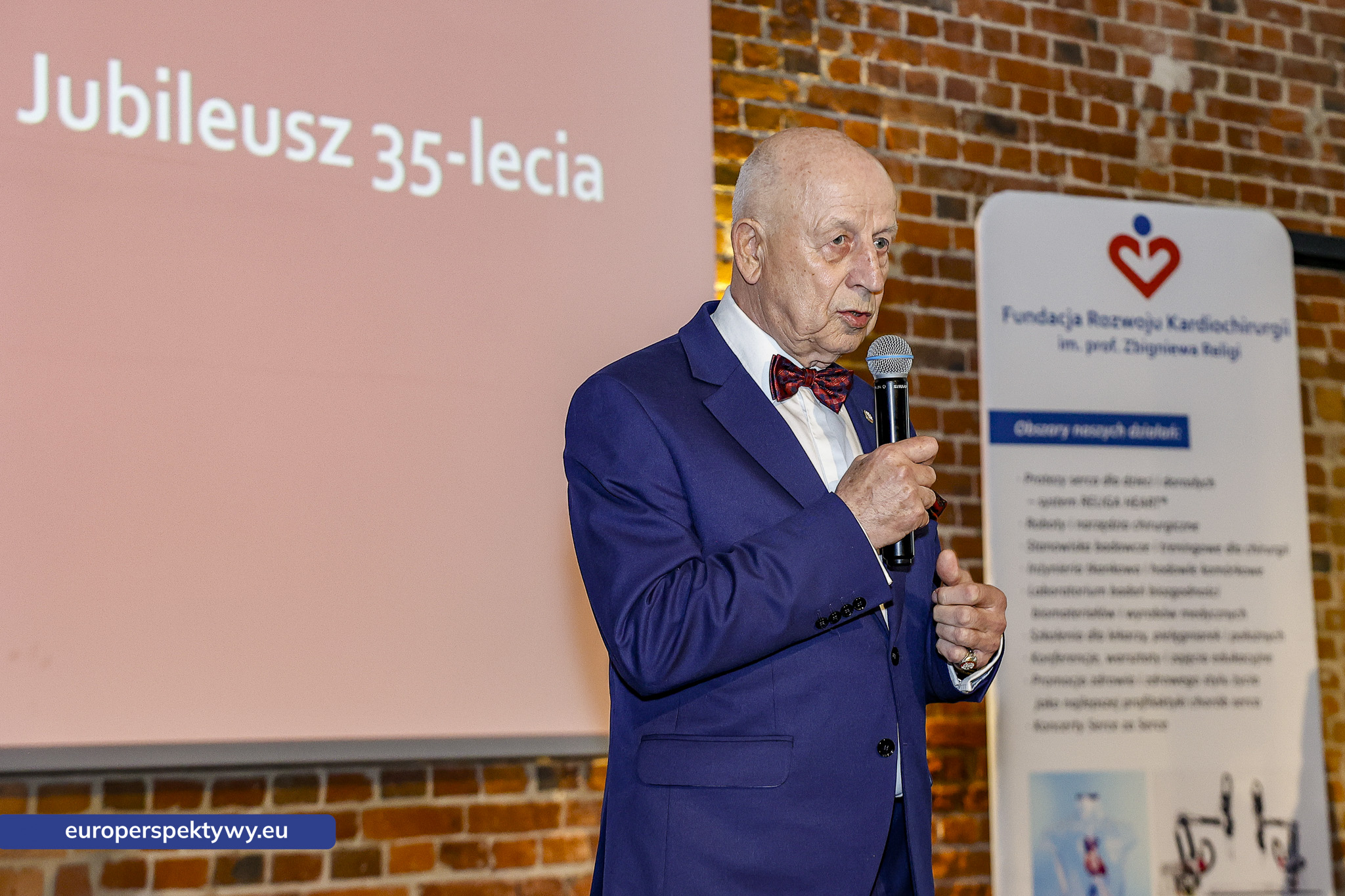 Europerspektywy 35-lecie FRK w Zabrzu. Fundacja Rozwoju Kardiochirurgii im. prof. Zbigniewa Religi świętowała jubileusz