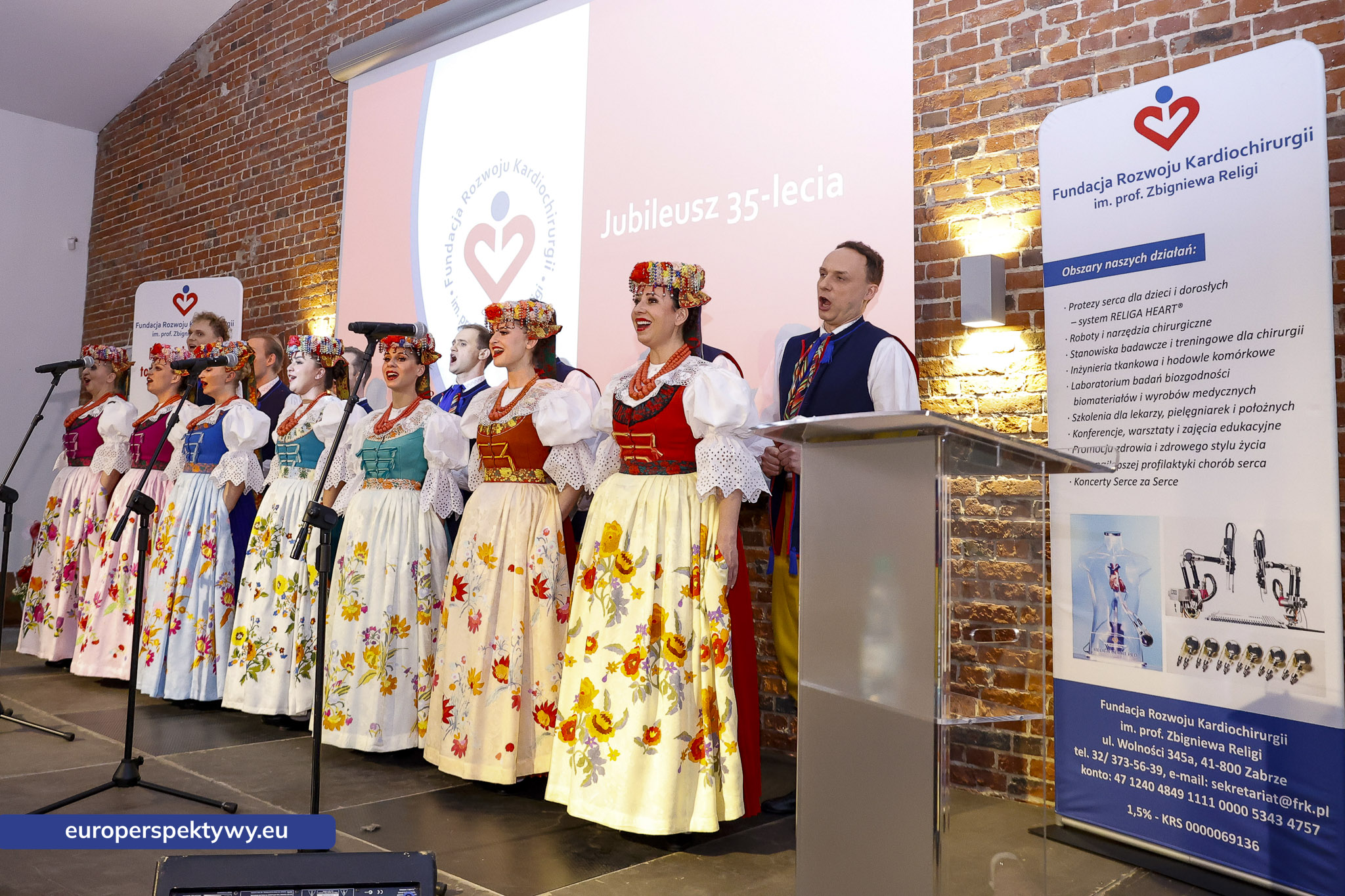 Europerspektywy 35-lecie FRK w Zabrzu. Fundacja Rozwoju Kardiochirurgii im. prof. Zbigniewa Religi świętowała jubileusz