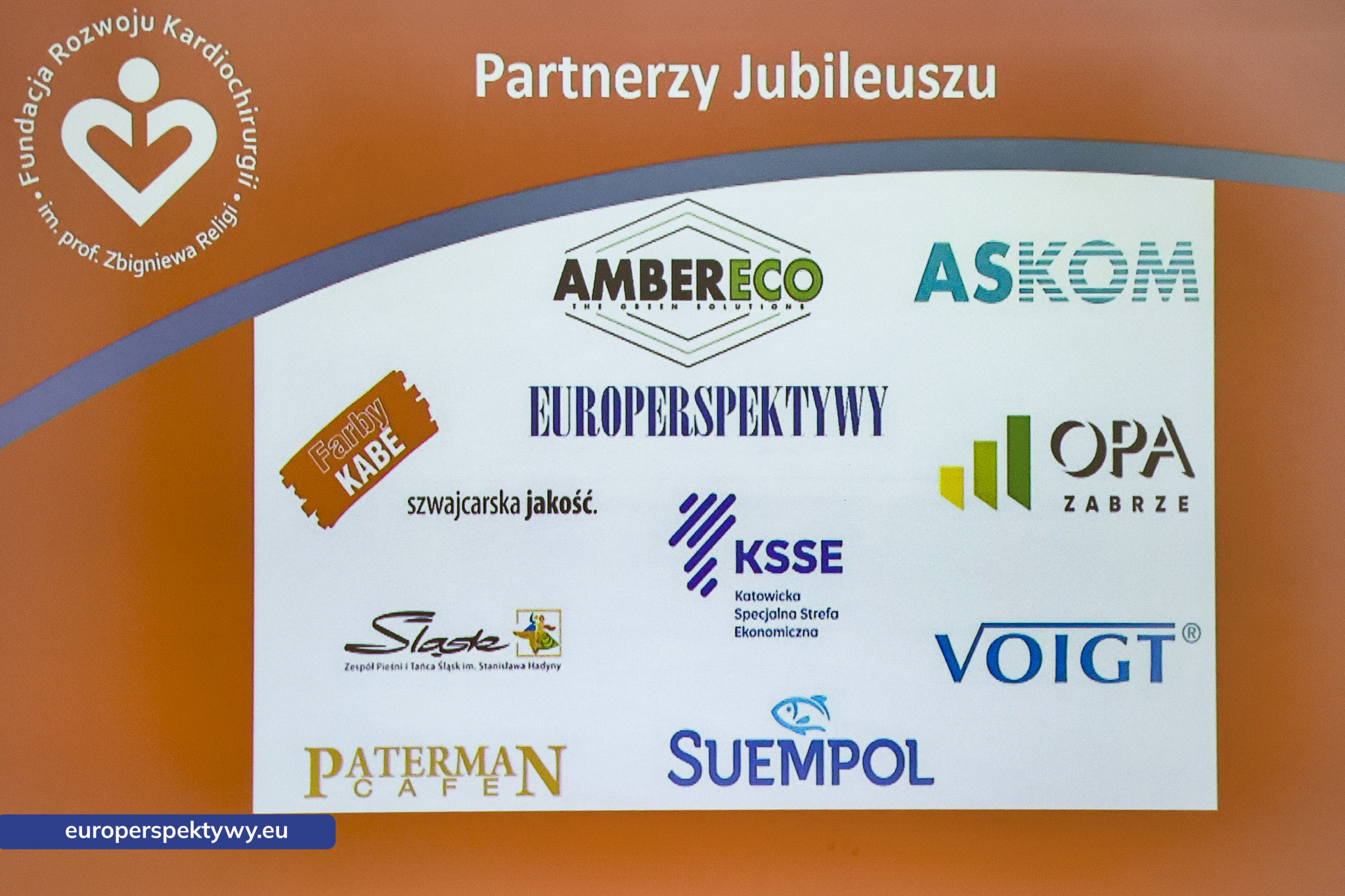 Europerspektywy 35-lecie FRK w Zabrzu. Fundacja Rozwoju Kardiochirurgii im. prof. Zbigniewa Religi świętowała jubileusz