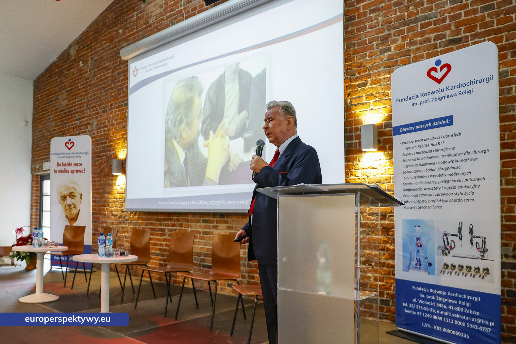 Europerspektywy 35-lecie FRK w Zabrzu. Fundacja Rozwoju Kardiochirurgii im. prof. Zbigniewa Religi świętowała jubileusz