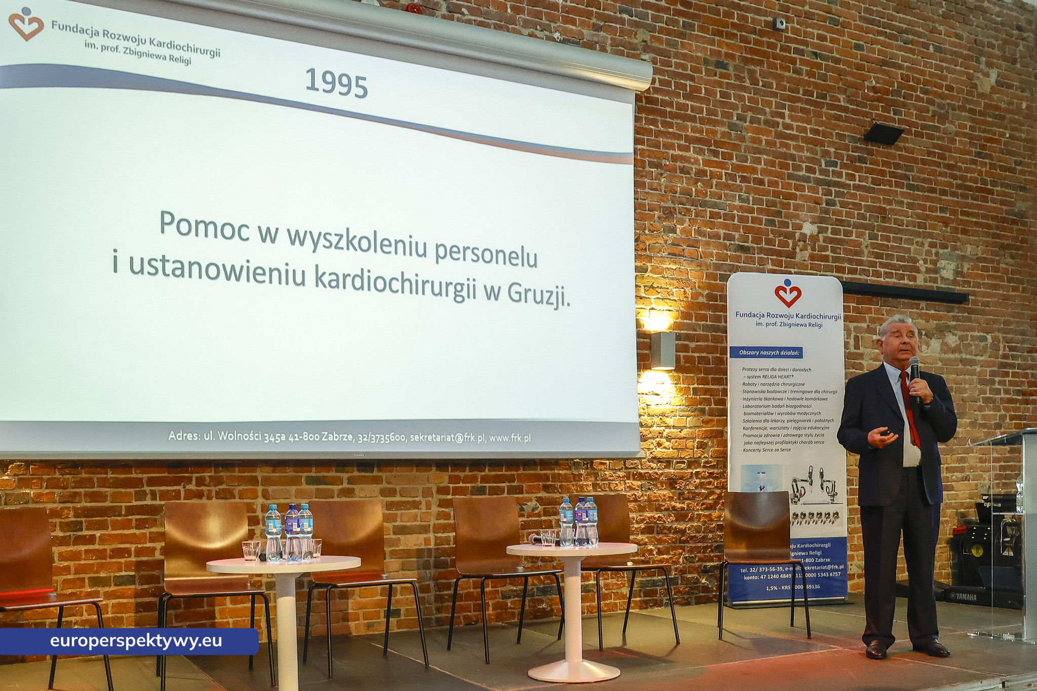 Europerspektywy 35-lecie FRK w Zabrzu. Fundacja Rozwoju Kardiochirurgii im. prof. Zbigniewa Religi świętowała jubileusz