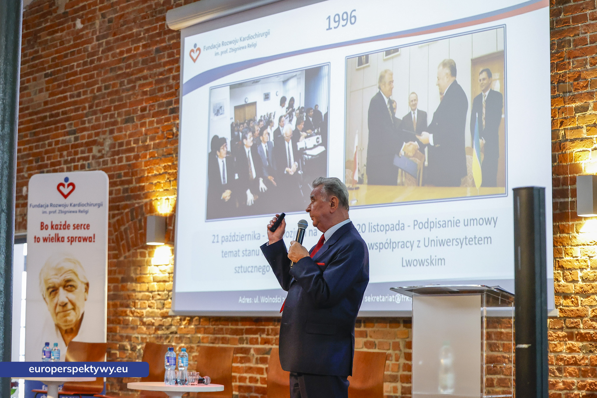 Europerspektywy 35-lecie FRK w Zabrzu. Fundacja Rozwoju Kardiochirurgii im. prof. Zbigniewa Religi świętowała jubileusz