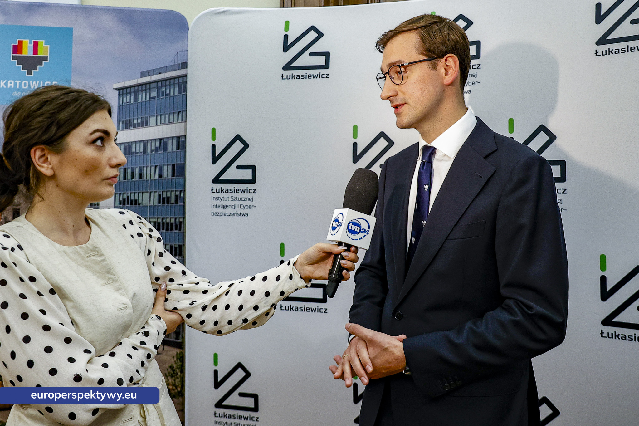 Łukasiewicz AI Otwarcie Centrum Kompetecjnego SI-5 Europerspektywy Łukasiewicz. Centrum Kompetencyjne SI otwarte w Katowicach – nowy impuls dla biznesu i administracji
