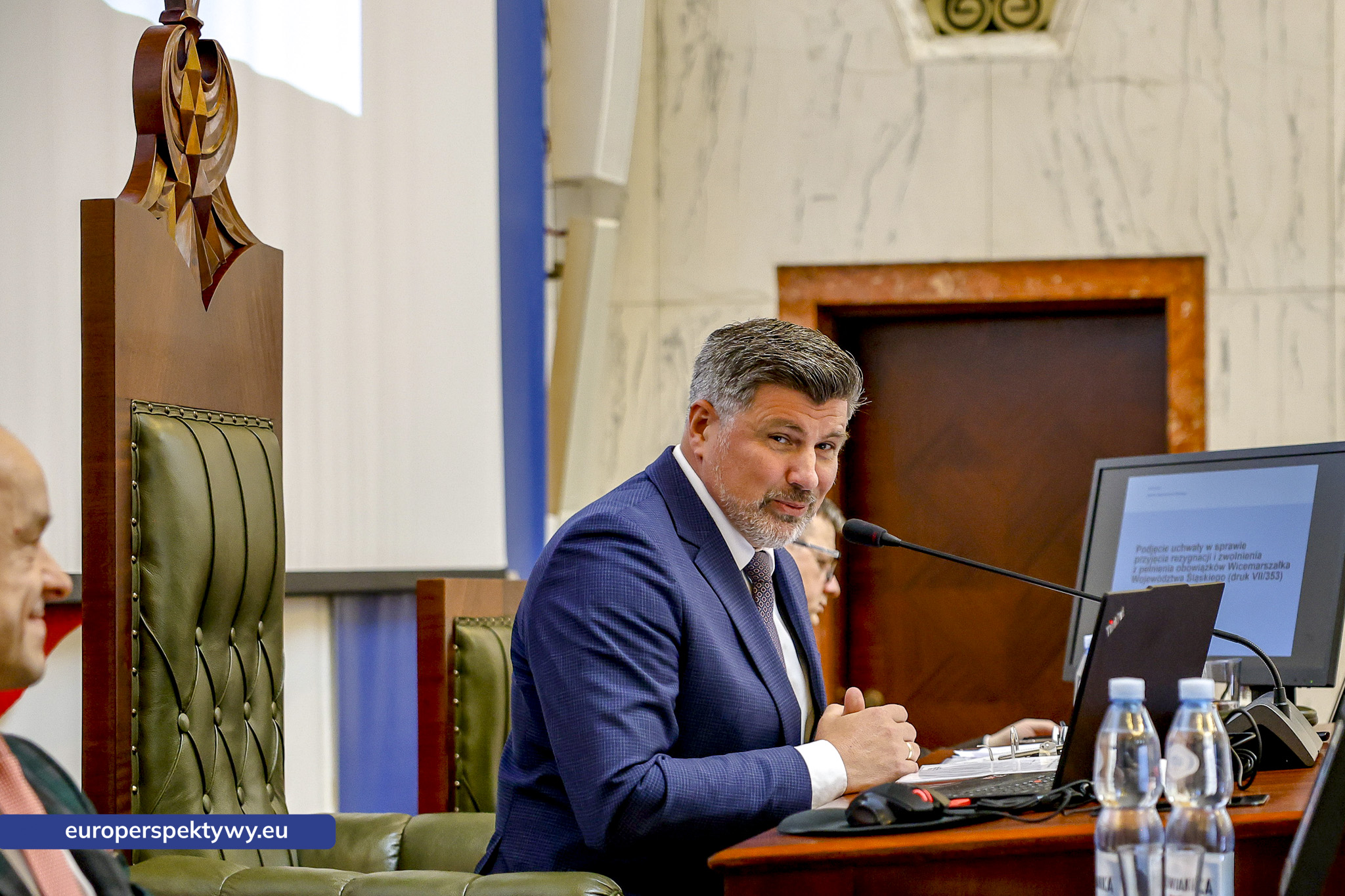 Europerspektywy Nadzwyczajna sesja Sejmiku Województwa Śląskiego. Waldemar Bojarun nowym członkiem zarządu województwa