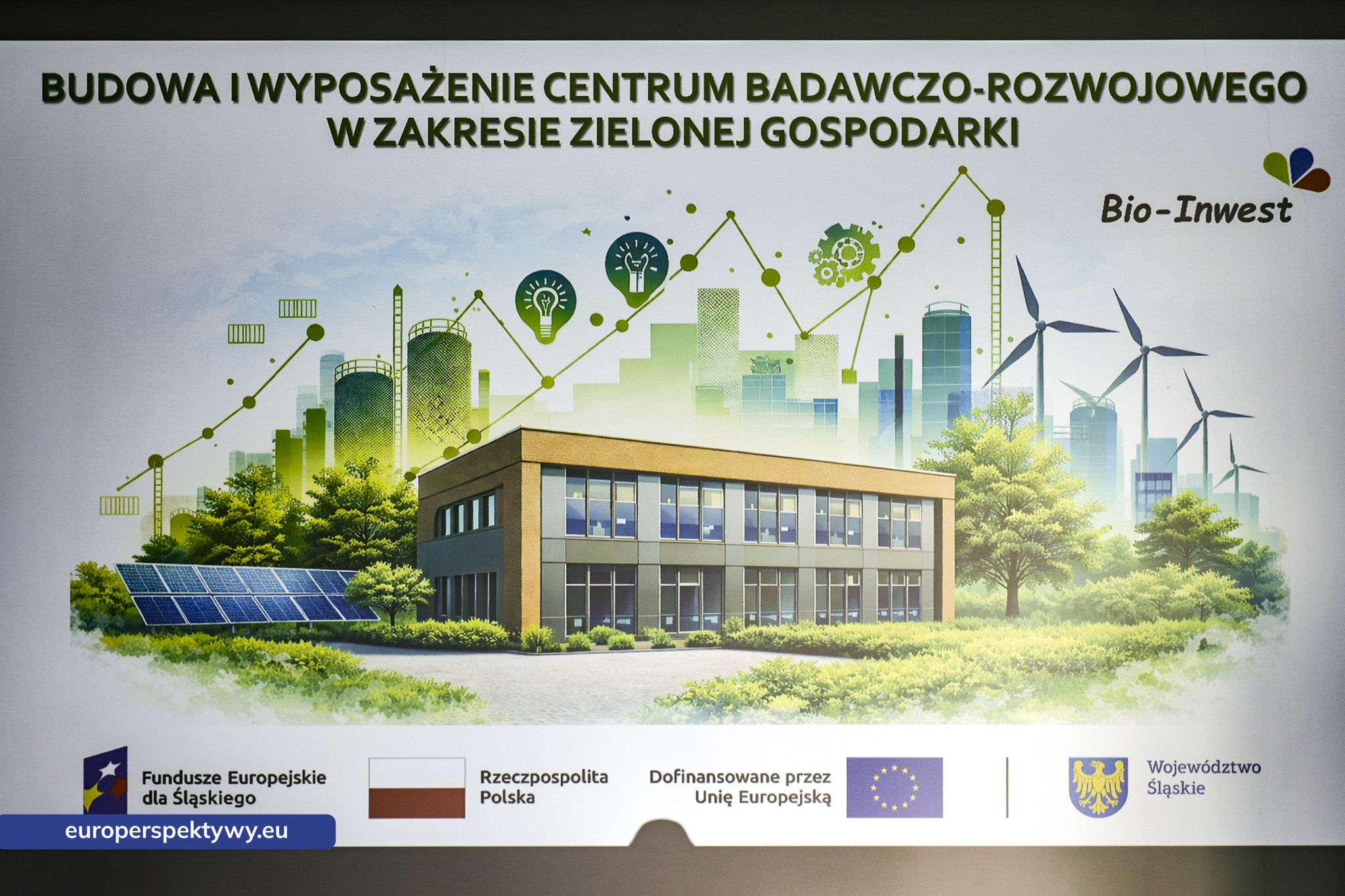 Europerspektywy RCGW inauguruje centrum badawczo-rozwojowe Bio-Invest w Tychach