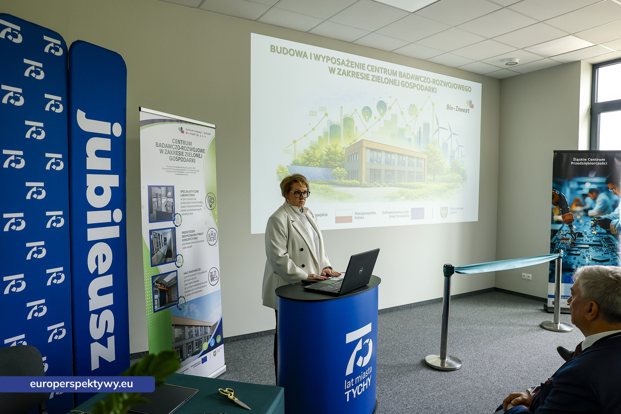 Europerspektywy RCGW inauguruje centrum badawczo-rozwojowe Bio-Invest w Tychach
