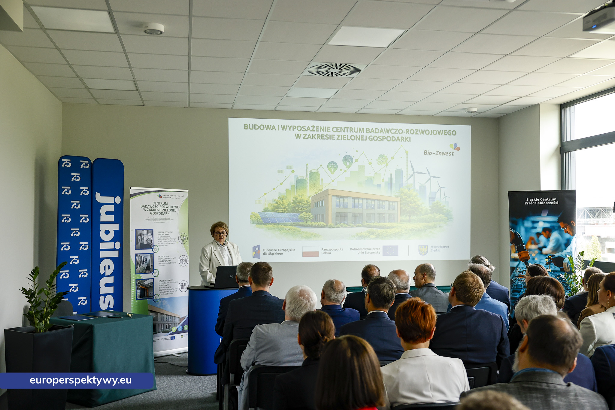 Europerspektywy RCGW inauguruje centrum badawczo-rozwojowe Bio-Invest w Tychach