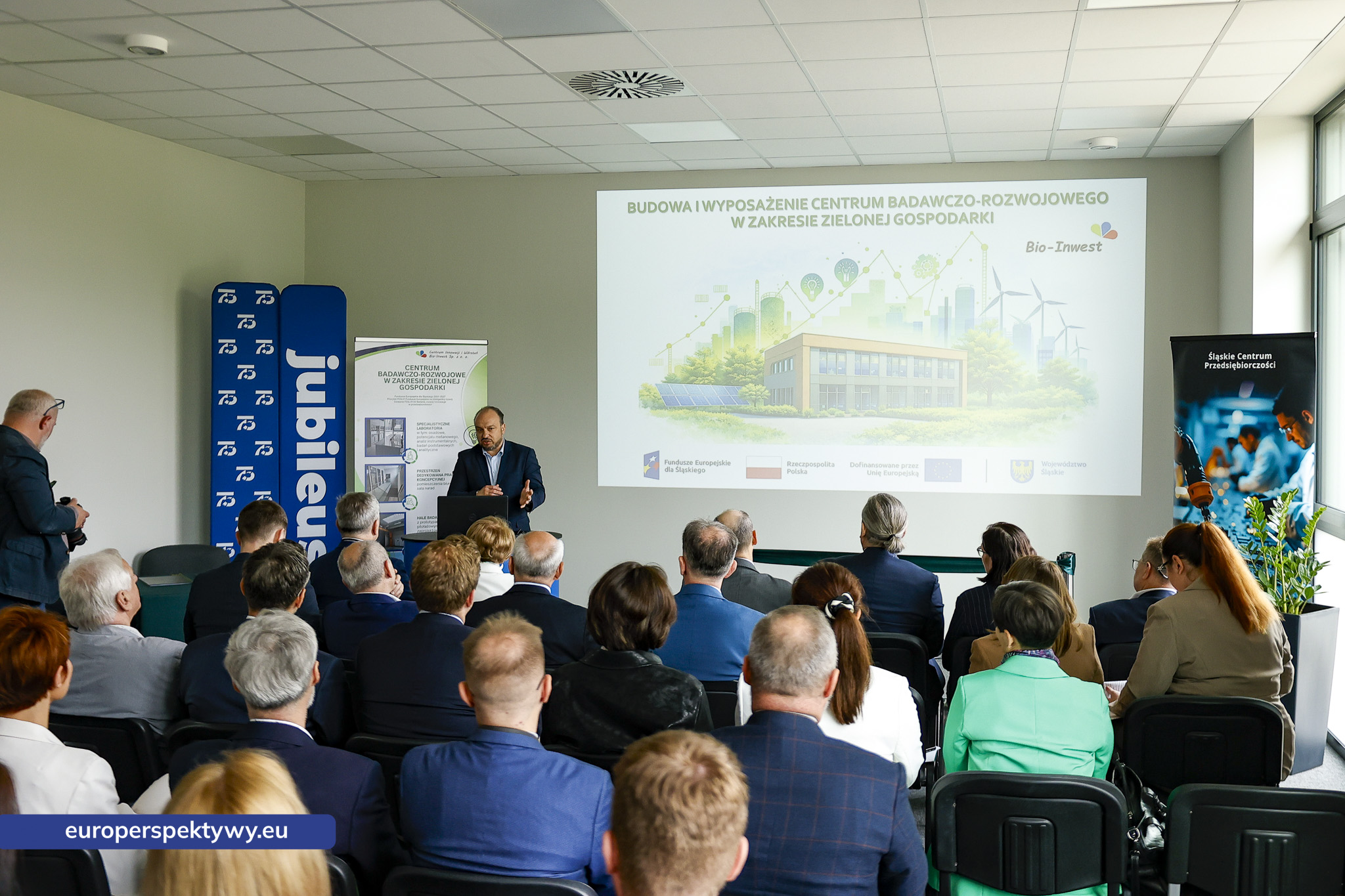 Europerspektywy RCGW inauguruje centrum badawczo-rozwojowe Bio-Invest w Tychach