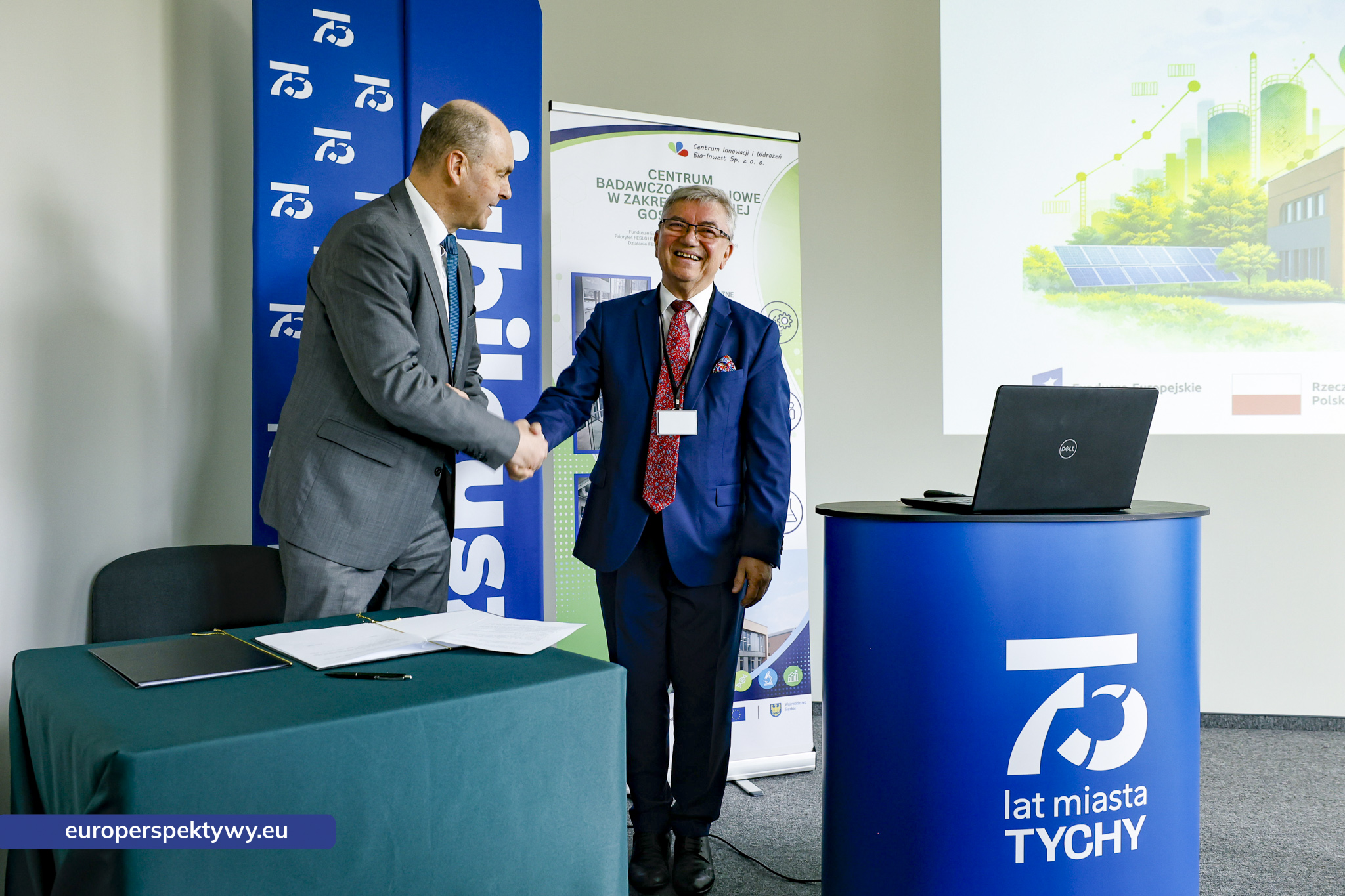 Europerspektywy RCGW inauguruje centrum badawczo-rozwojowe Bio-Invest w Tychach