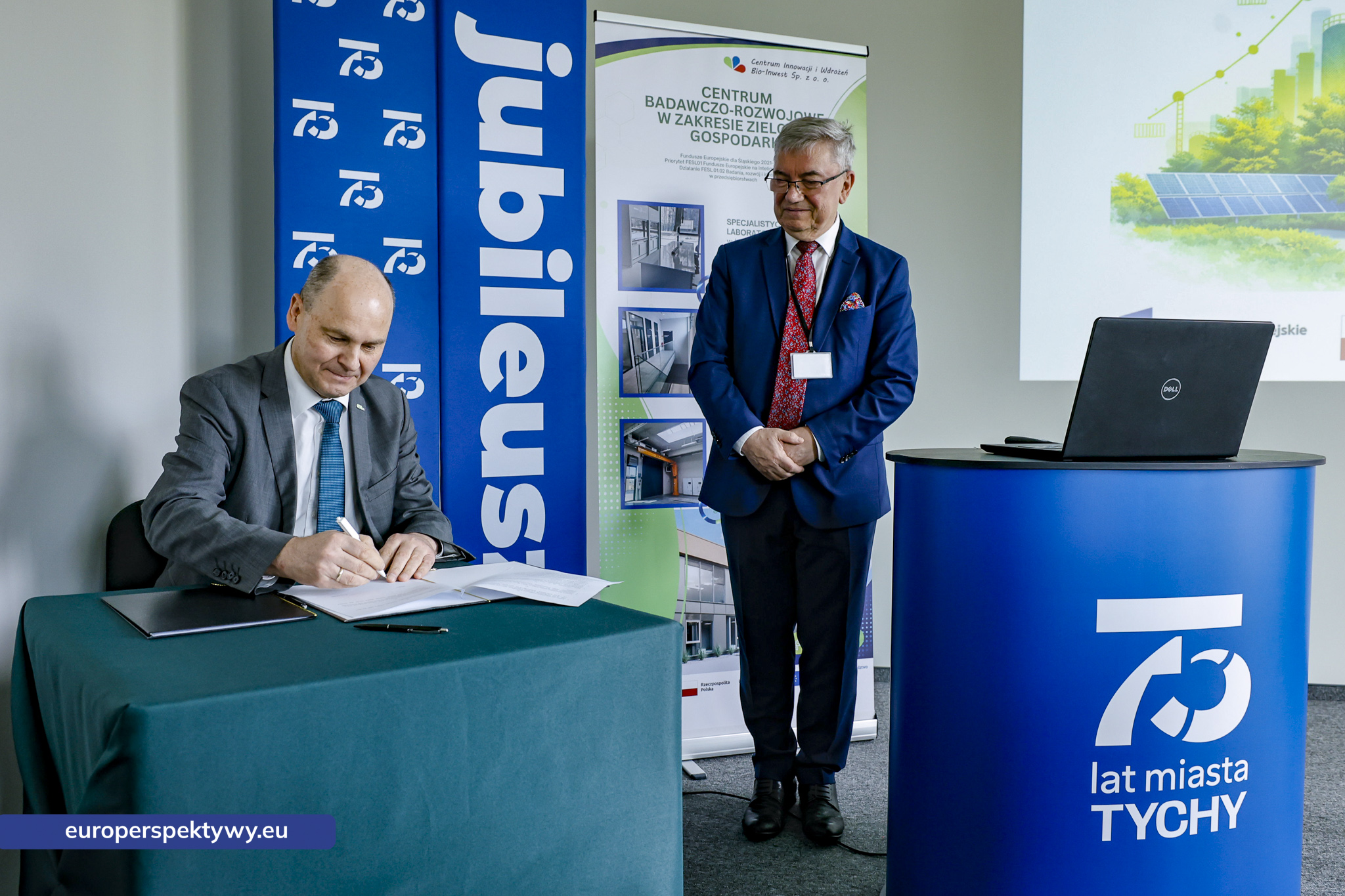Europerspektywy RCGW inauguruje centrum badawczo-rozwojowe Bio-Invest w Tychach