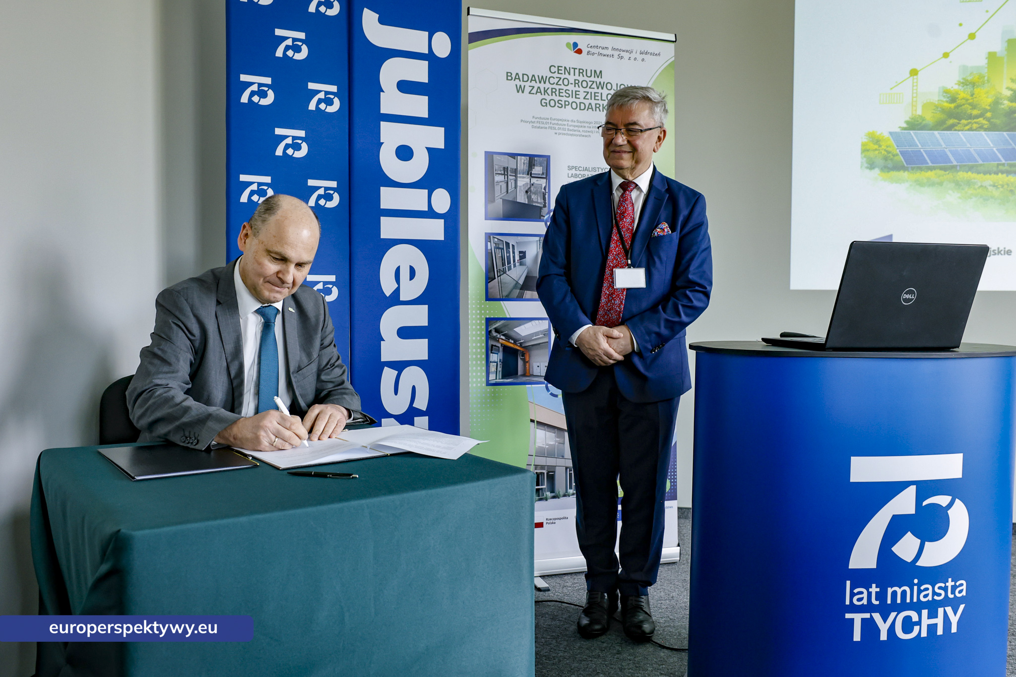 Europerspektywy RCGW inauguruje centrum badawczo-rozwojowe Bio-Invest w Tychach