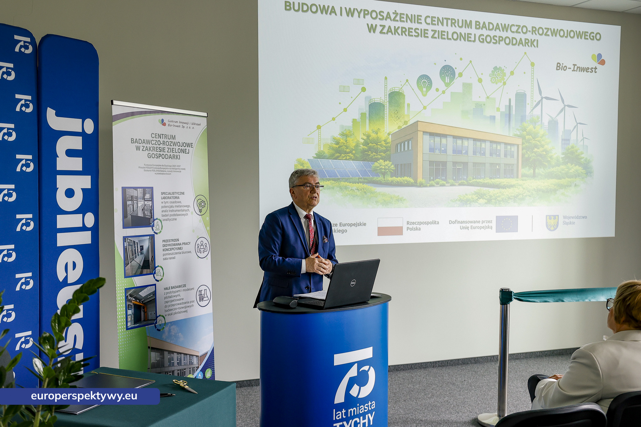Europerspektywy RCGW inauguruje centrum badawczo-rozwojowe Bio-Invest w Tychach
