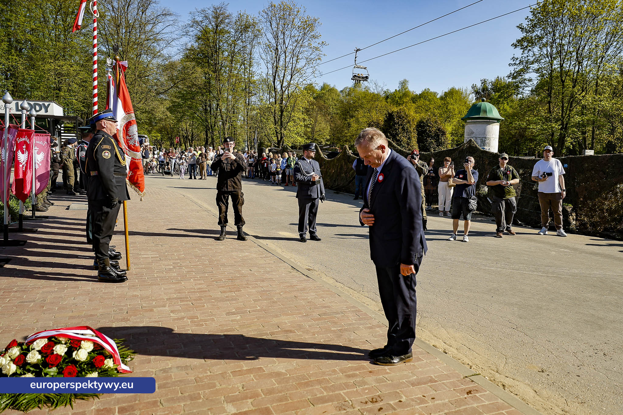 Europerspektywy Śląski Casprzyk w Dzień Flagi w Tauron Parku Śląskim