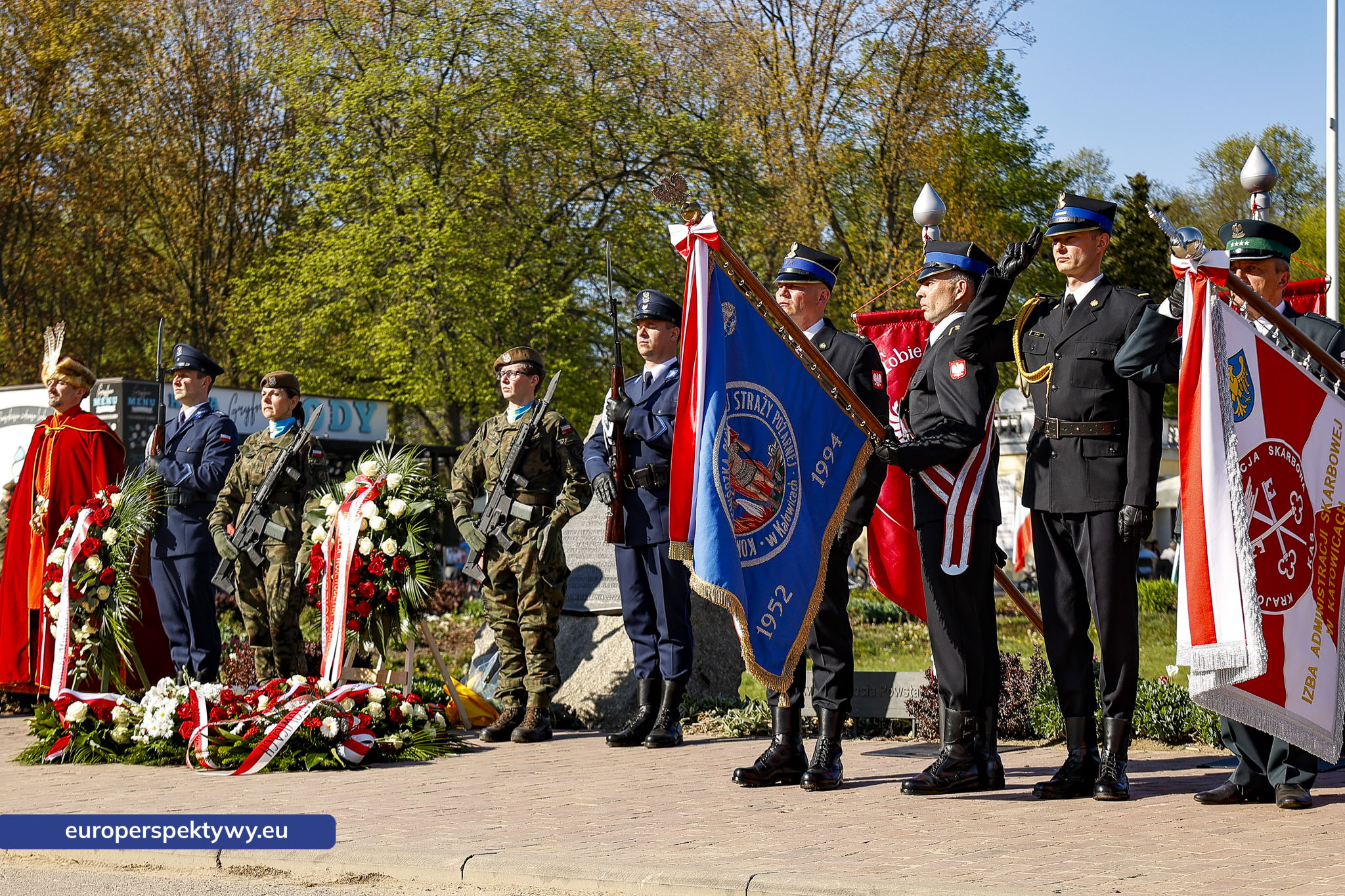 Europerspektywy Śląski Casprzyk w Dzień Flagi w Tauron Parku Śląskim