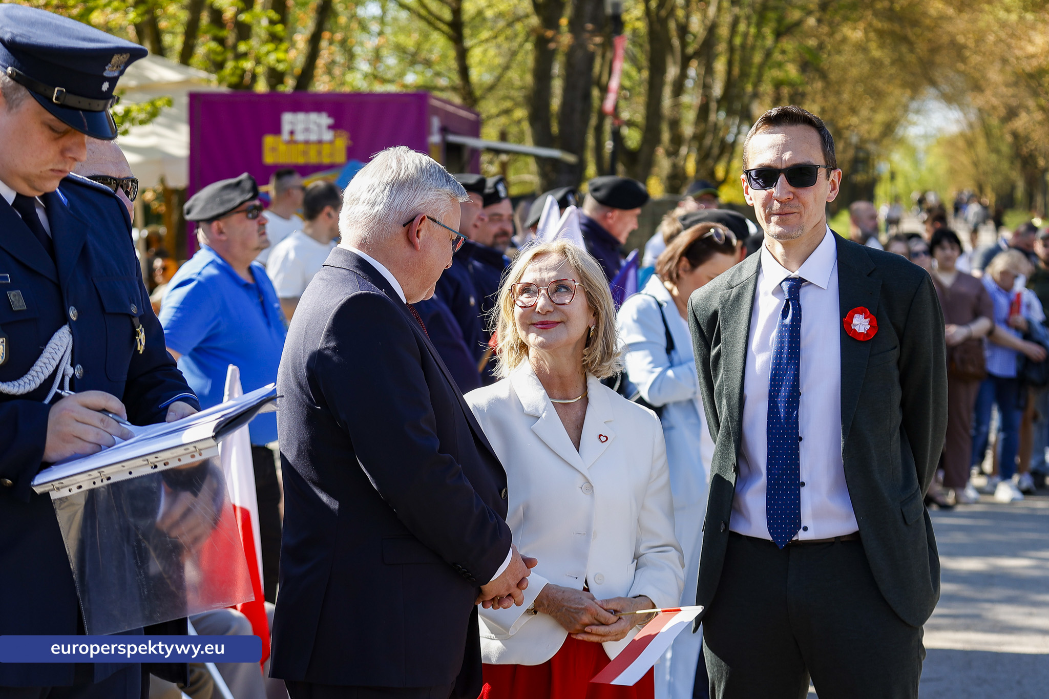 Europerspektywy Śląski Casprzyk w Dzień Flagi w Tauron Parku Śląskim