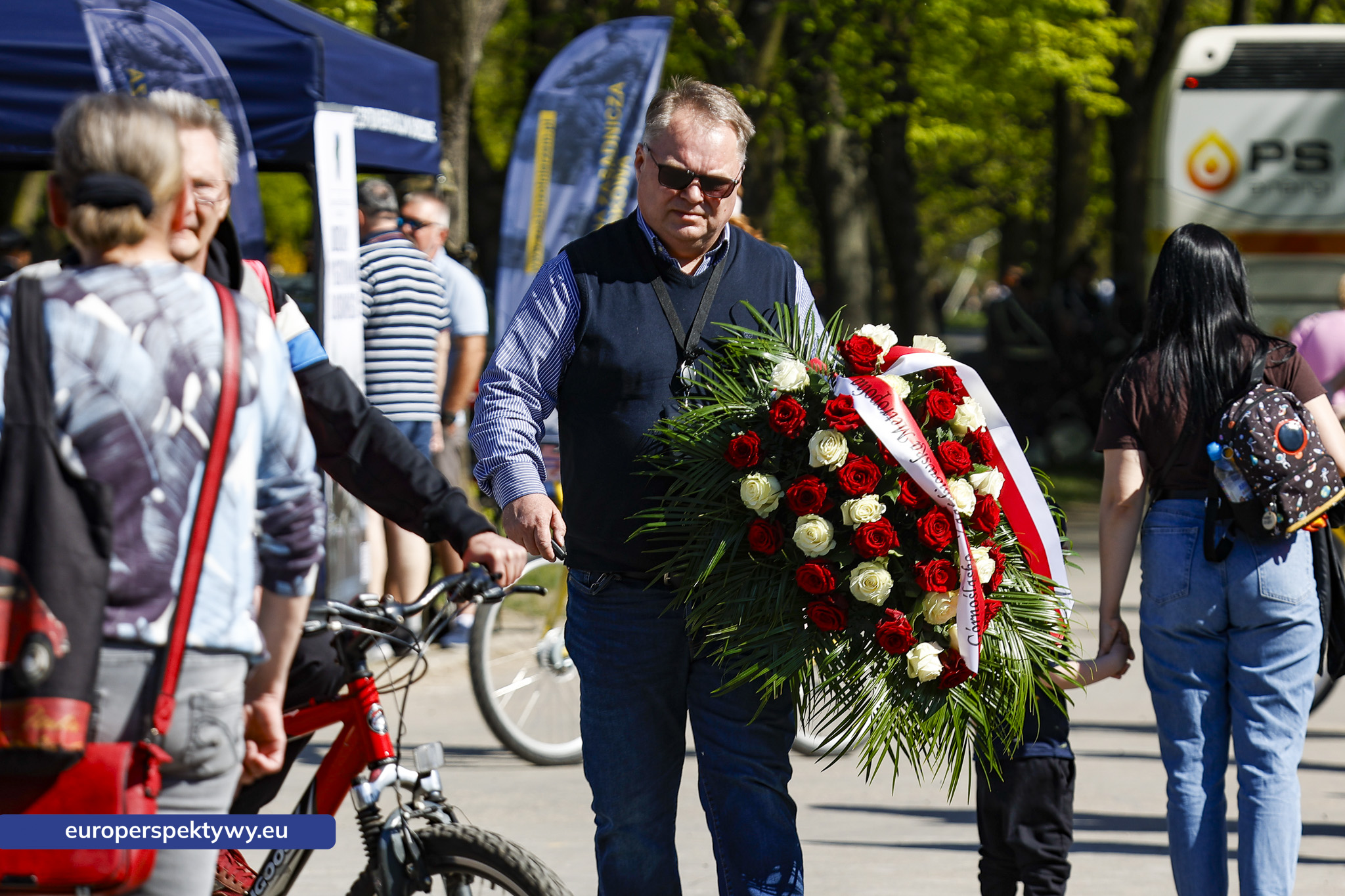 Europerspektywy Śląski Casprzyk w Dzień Flagi w Tauron Parku Śląskim