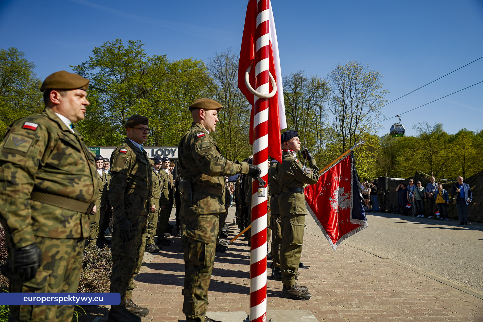 Europerspektywy Śląski Casprzyk w Dzień Flagi w Tauron Parku Śląskim