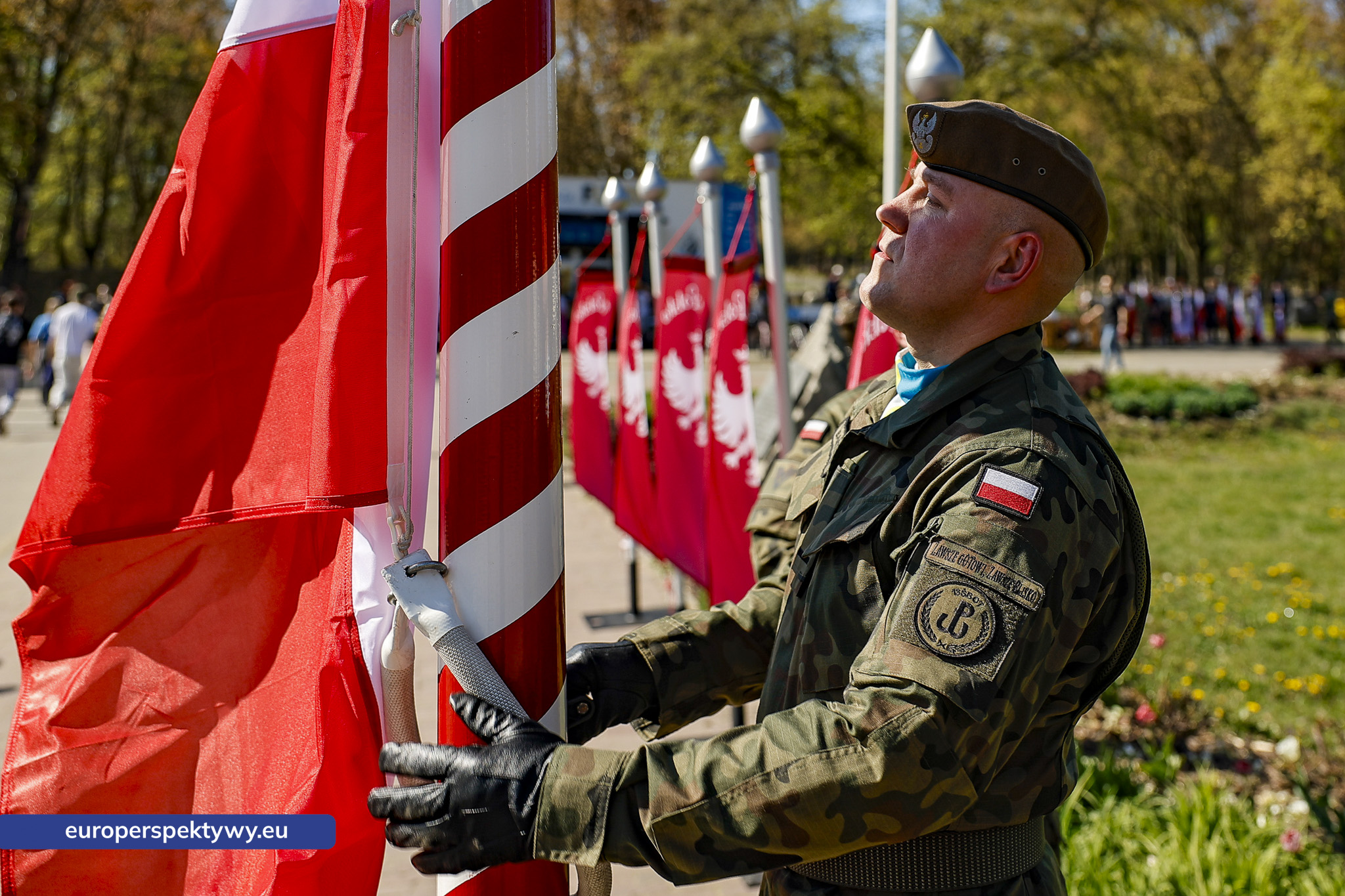 Europerspektywy Śląski Casprzyk w Dzień Flagi w Tauron Parku Śląskim