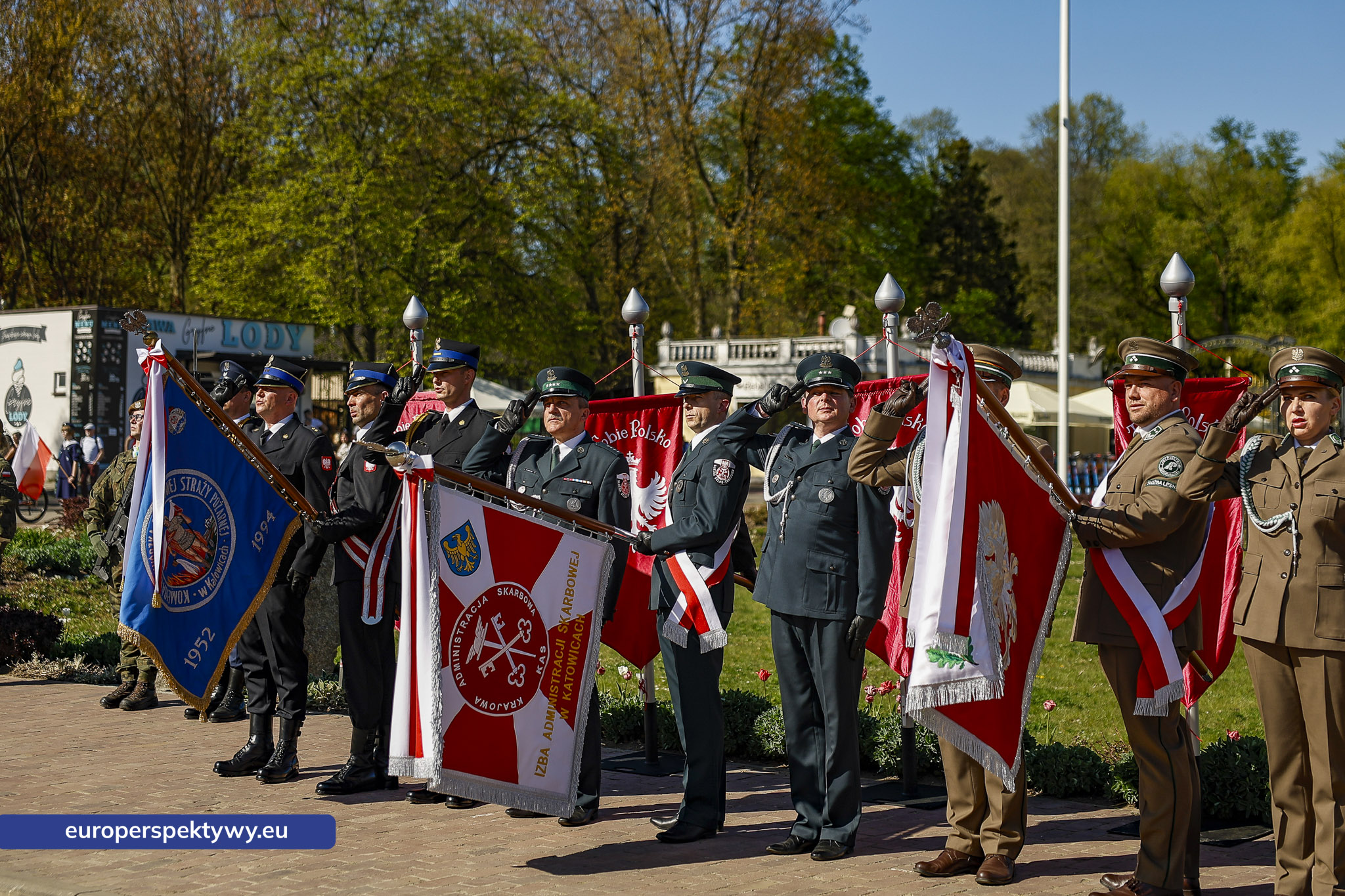 Europerspektywy Śląski Casprzyk w Dzień Flagi w Tauron Parku Śląskim