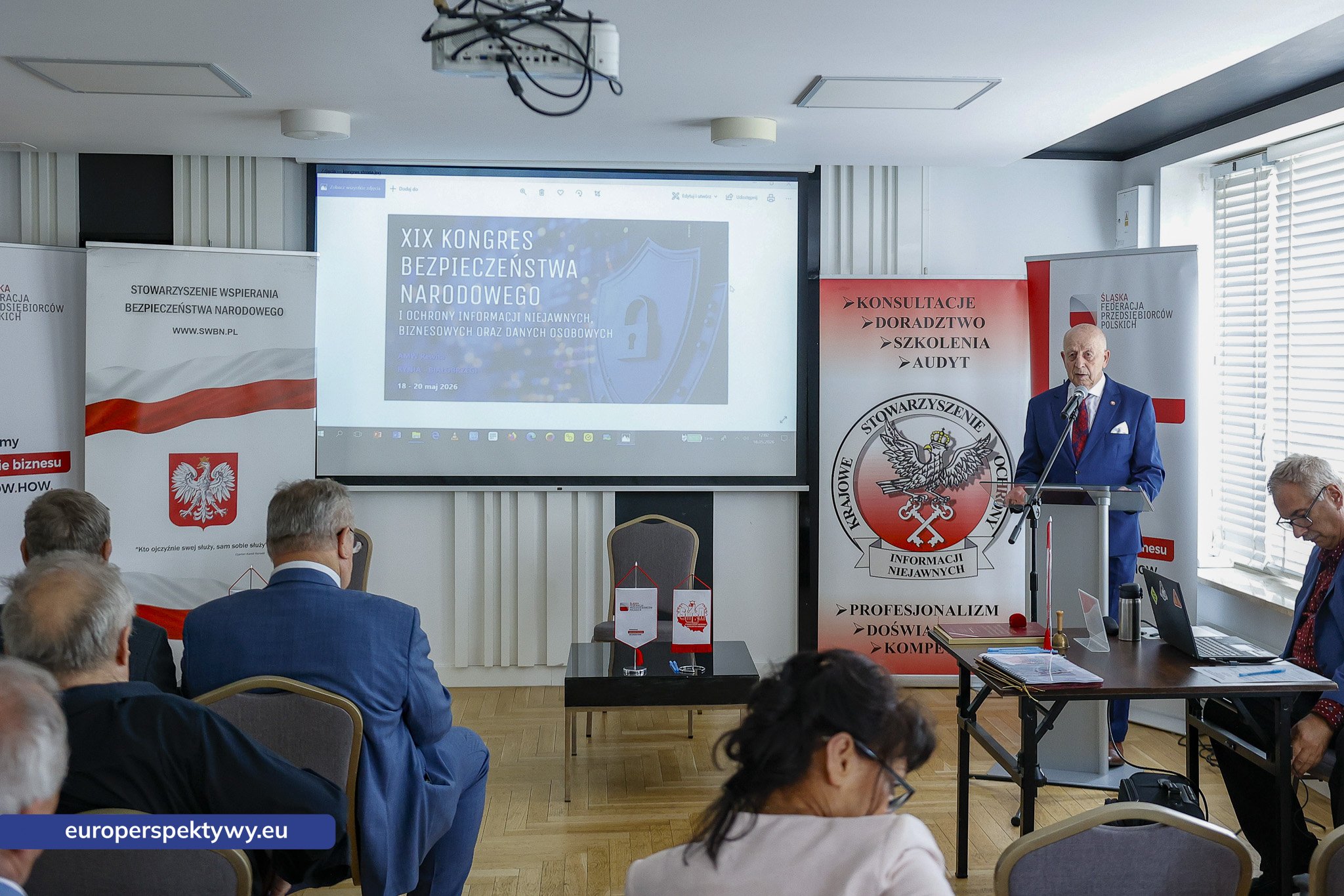 XIX Kongres Bezpieczeńststwa Narodowego Rynia-2 Europerspektywy KSOIN w nowej formule. XIX Kongres Bezpieczeństwa Narodowego odpowiedzią na realne wyzwania