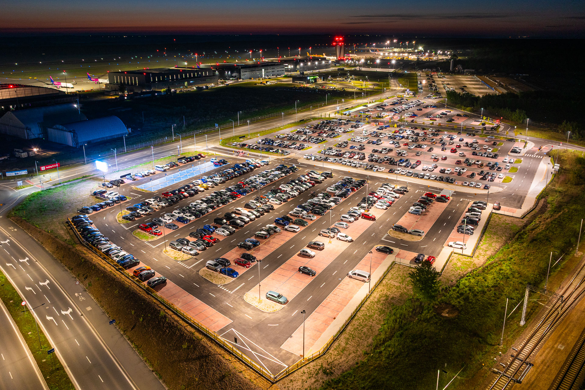 Katowice Airport - parking P4