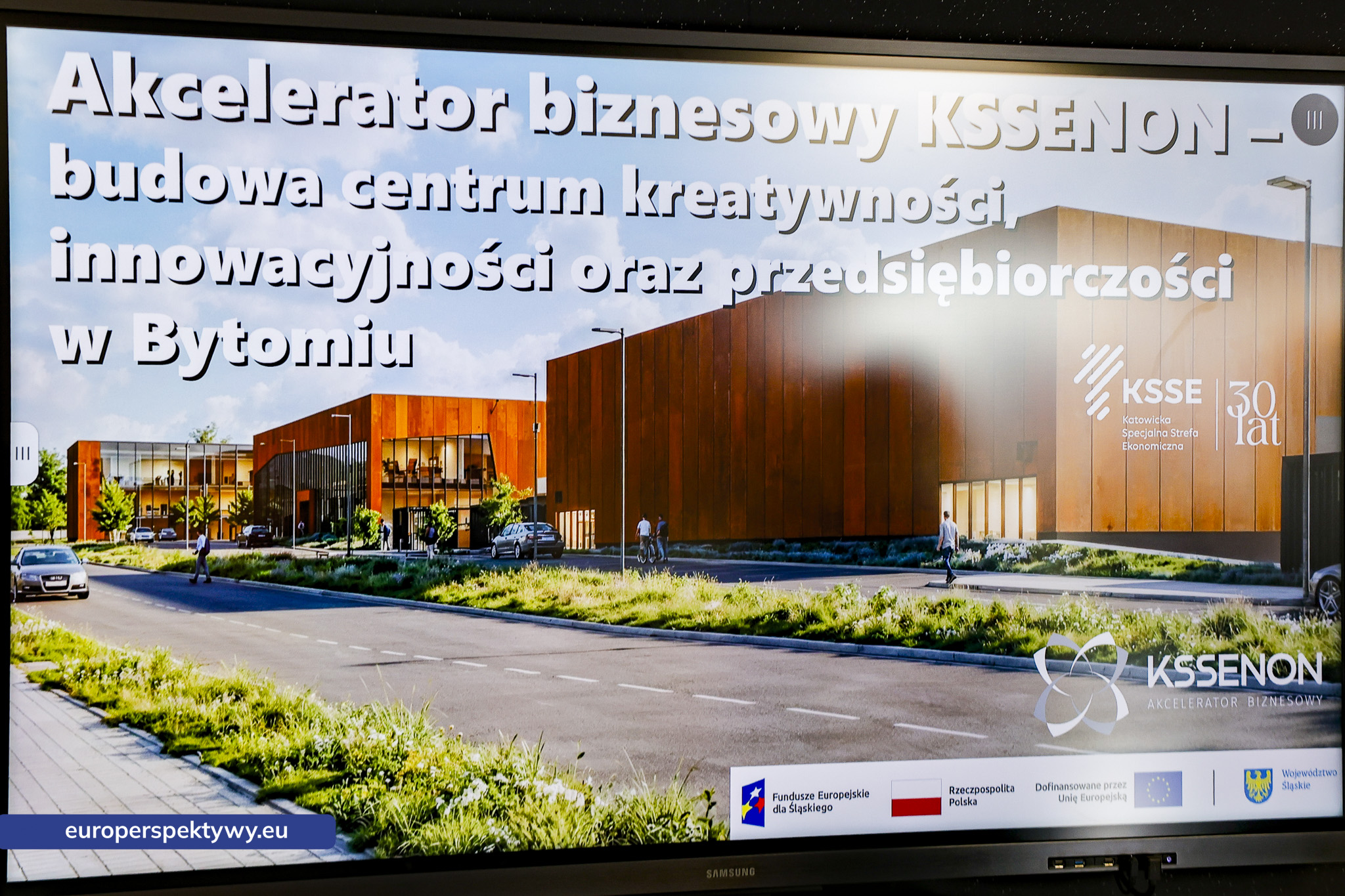 Akcelerator Biznesowy KSSENON – Budowa Centrum Kreatywnosci, Innowacyjności oraz Przedsiębiorczości w Bytomiu-21 Europerspektywy KSSENON Bytom. Na terenach po KWK „Centrum” powstanie nowoczesny akcelerator biznesowy za blisko 100 mln zł