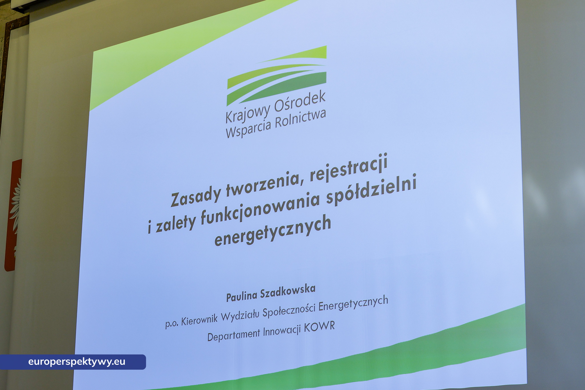 Europerspektywy WFOŚiGW w centrum rozmów o przyszłości energetyki – relacja z I Forum Spółdzielni Energetycznych i Liderów Transformacji