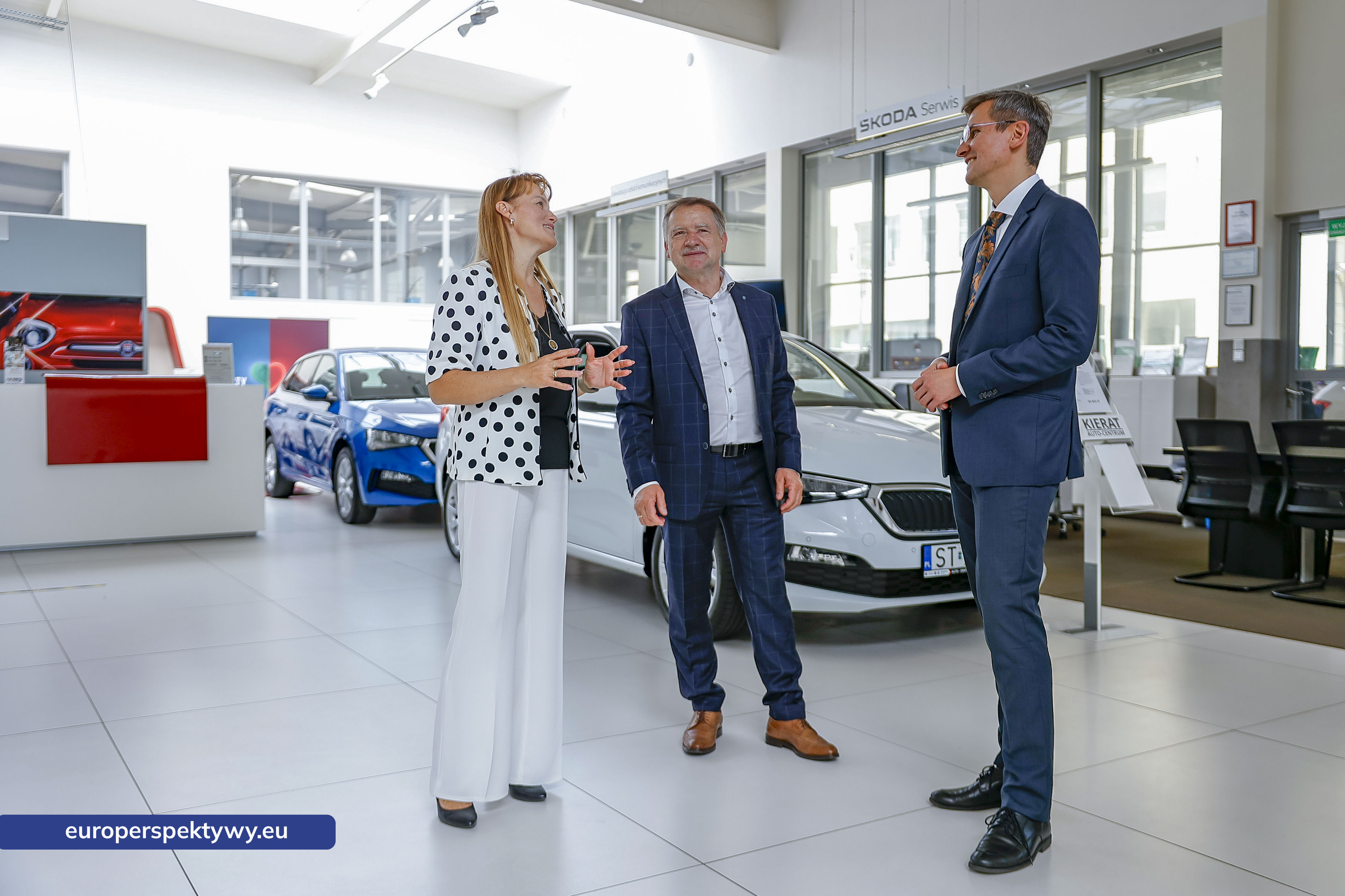 Europerspektywy Terminek Mechanik stanął przed Auto Centrum Kierat Tychy