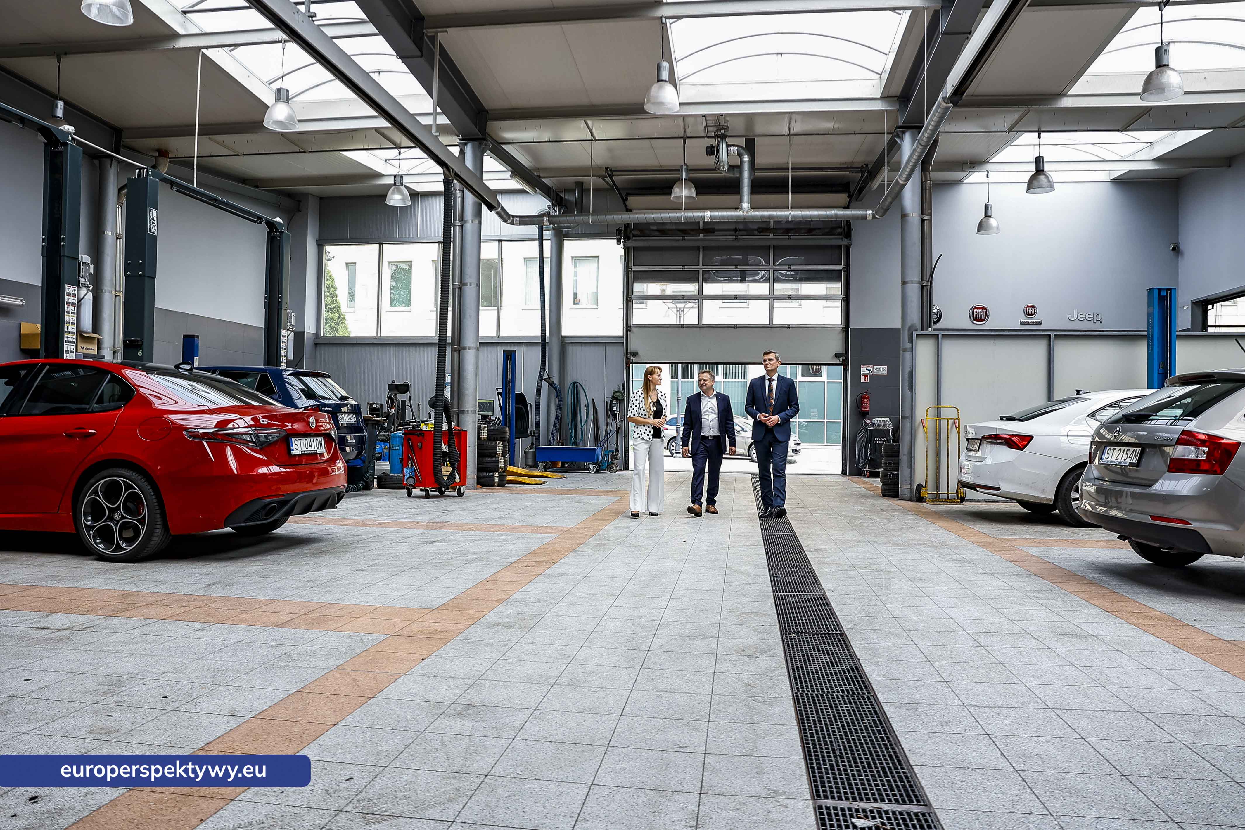 Europerspektywy Terminek Mechanik stanął przed Auto Centrum Kierat Tychy