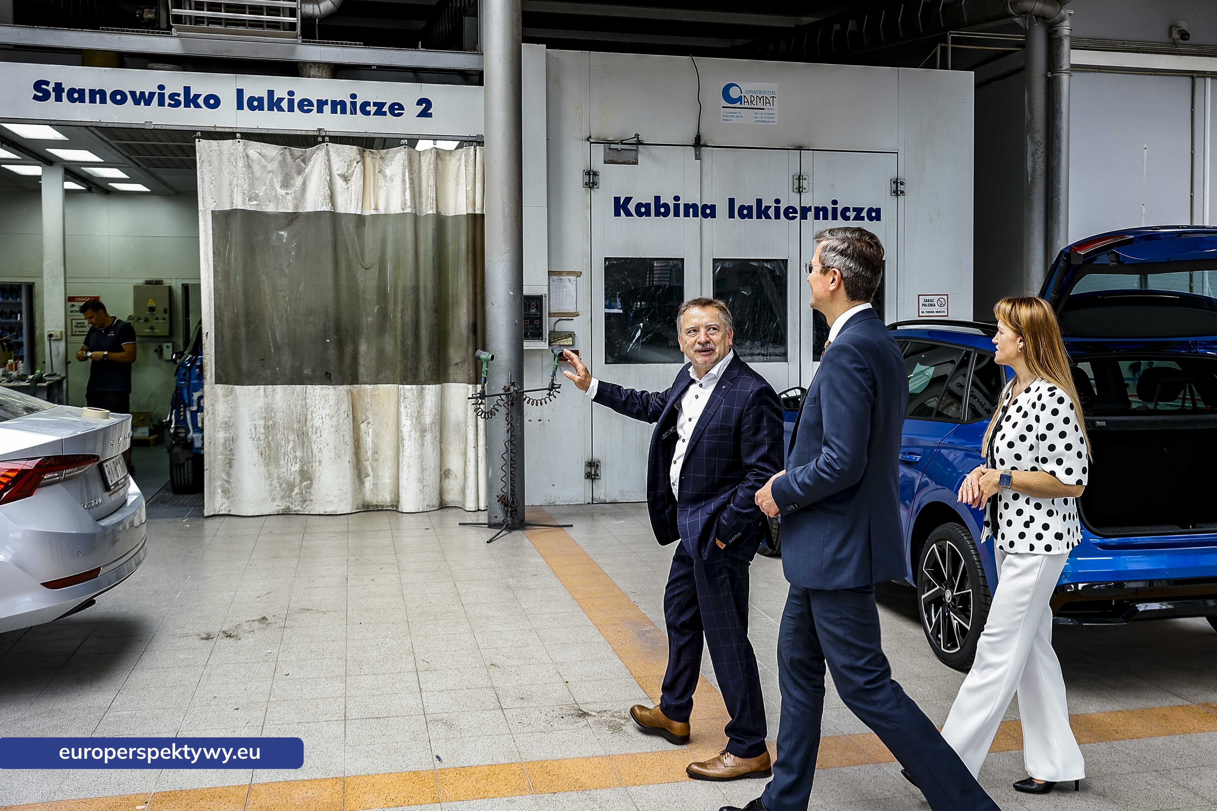 Europerspektywy Terminek Mechanik stanął przed Auto Centrum Kierat Tychy