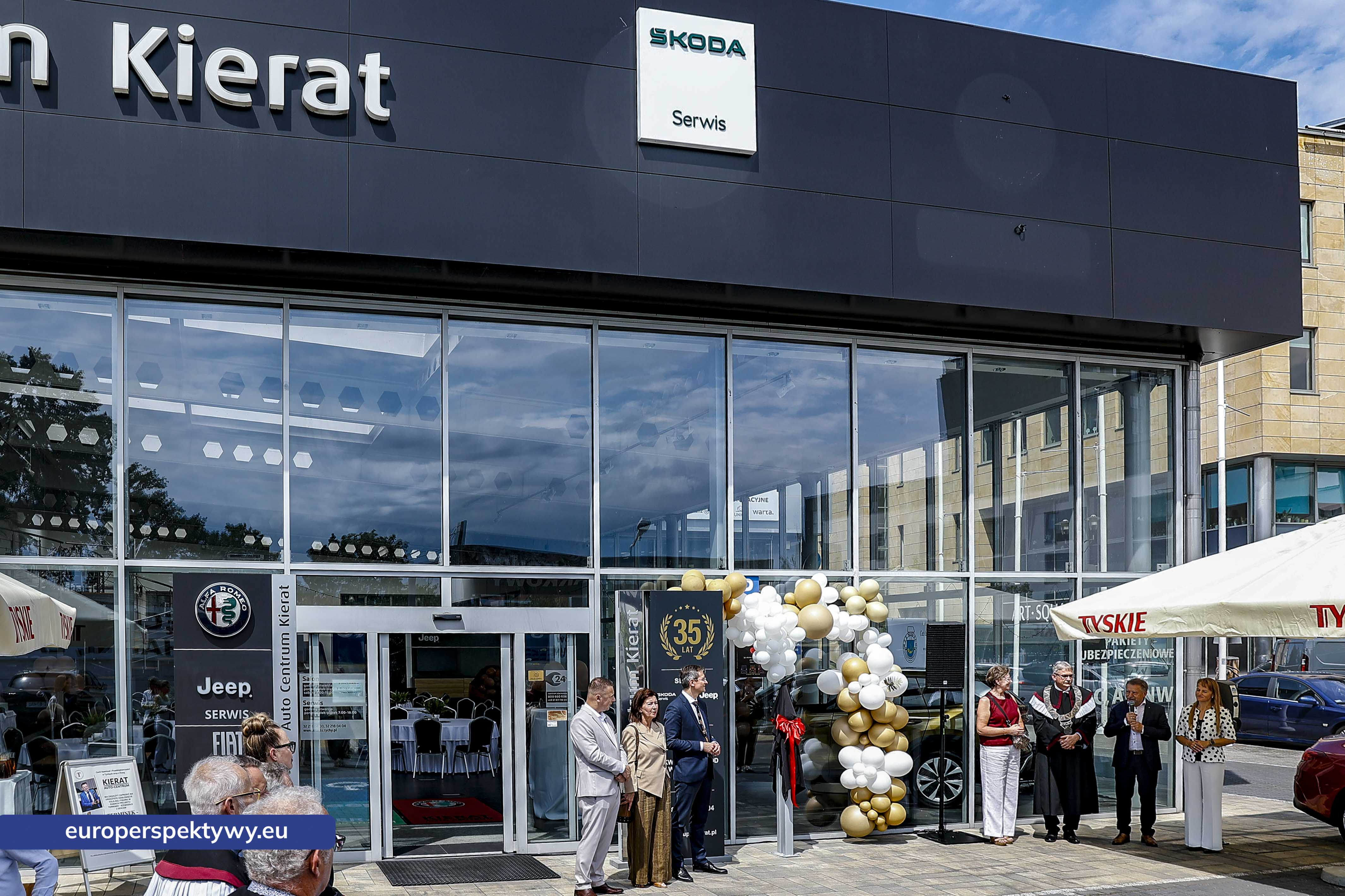 Europerspektywy Terminek Mechanik stanął przed Auto Centrum Kierat Tychy
