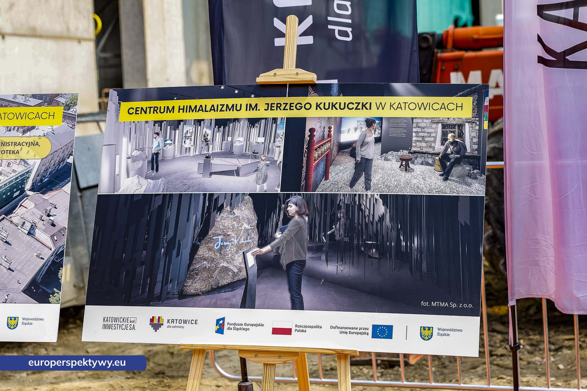 Europerspektywy Katowickie Inwestycje: wiecha na Centrum Himalaizmu w Katowicach