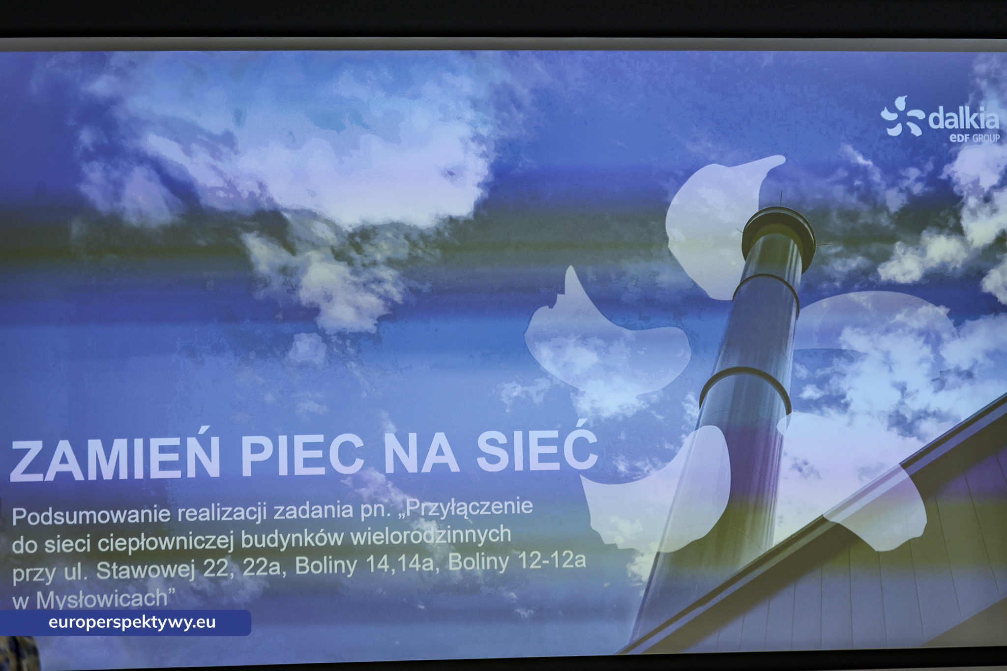 WFOŚiGW Spotkanie informacyjne-28 Europerspektywy WFOŚiGW: wsparcie dla transformacji energetycznej – spotkanie o programach „Ekowspólnota” i „Zamień piec na sieć”
