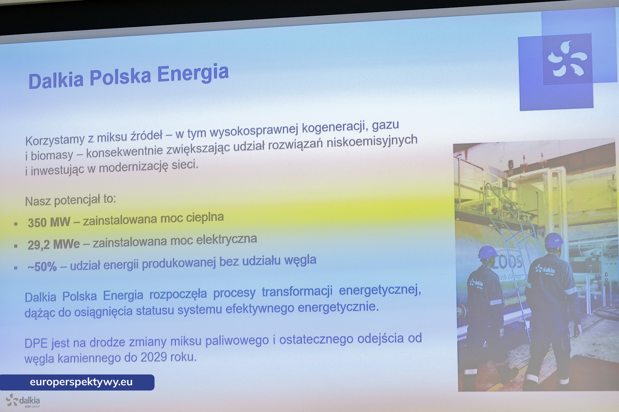WFOŚiGW Spotkanie informacyjne-31 Europerspektywy WFOŚiGW: wsparcie dla transformacji energetycznej – spotkanie o programach „Ekowspólnota” i „Zamień piec na sieć”