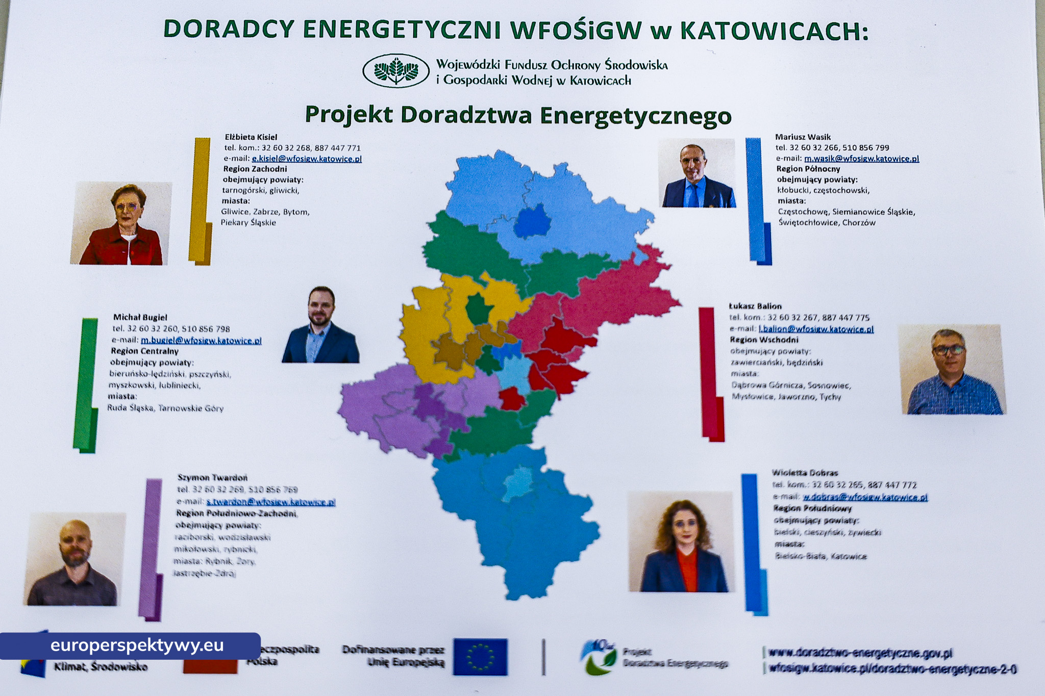 WFOŚiGW Spotkanie informacyjne-40 Europerspektywy WFOŚiGW: wsparcie dla transformacji energetycznej – spotkanie o programach „Ekowspólnota” i „Zamień piec na sieć”