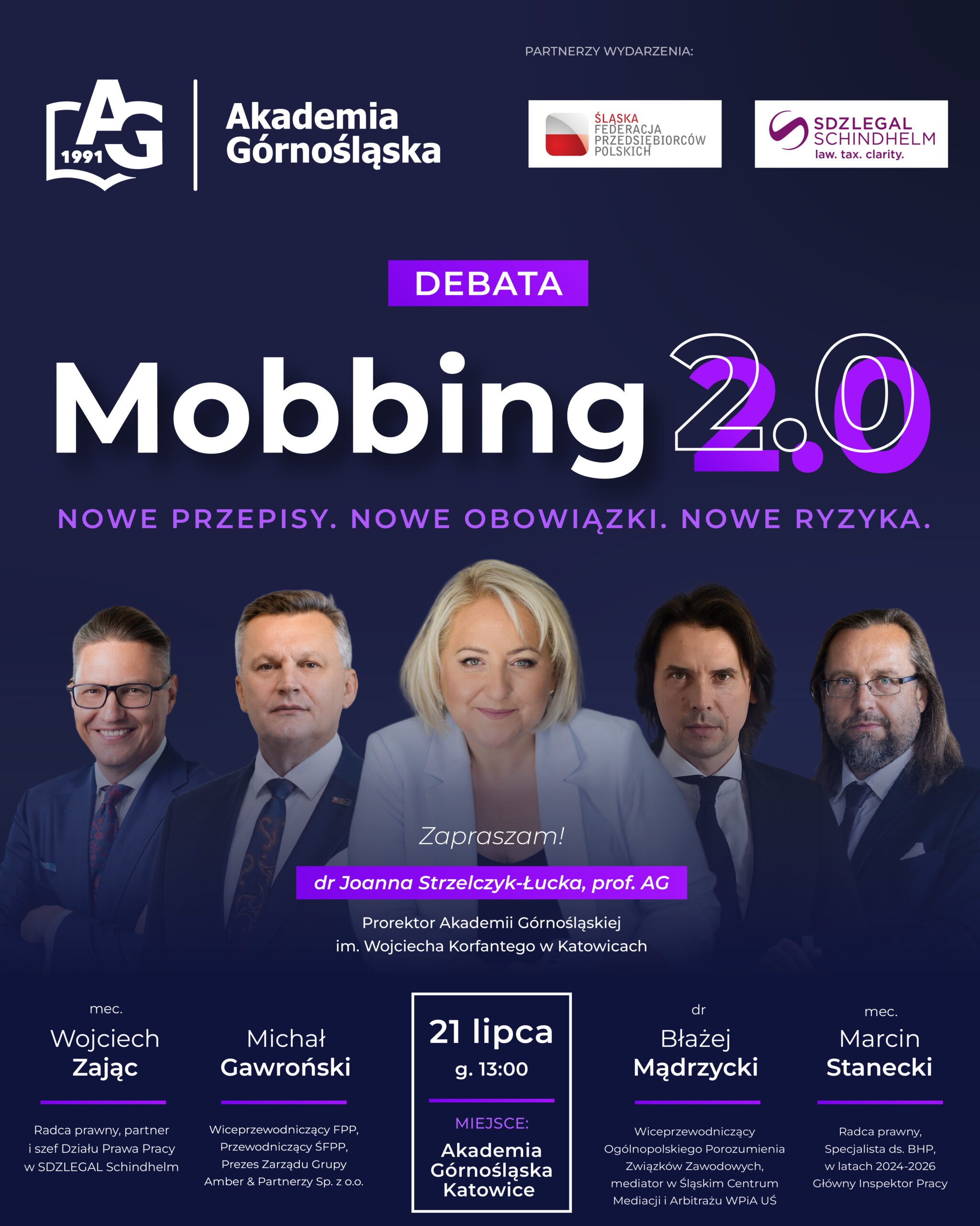 Akademia Górnośląska - Debata Mobbing 2.0.
