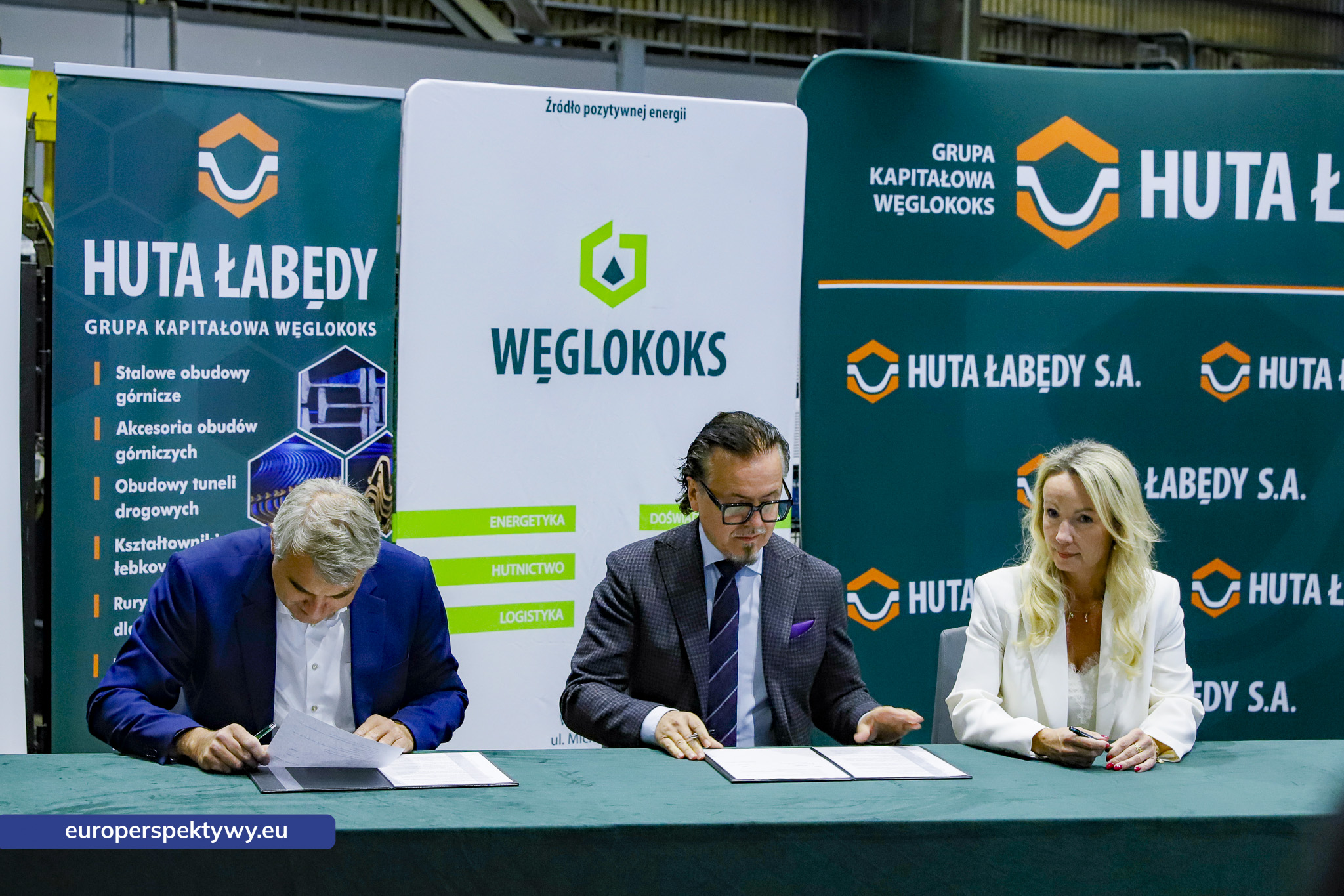 Huta Łabędy S.A. - podpisanie umowy inwestycyjnej dla spółek hutniczych Grupy Kapitałowej WĘGLOKOKS S.A.