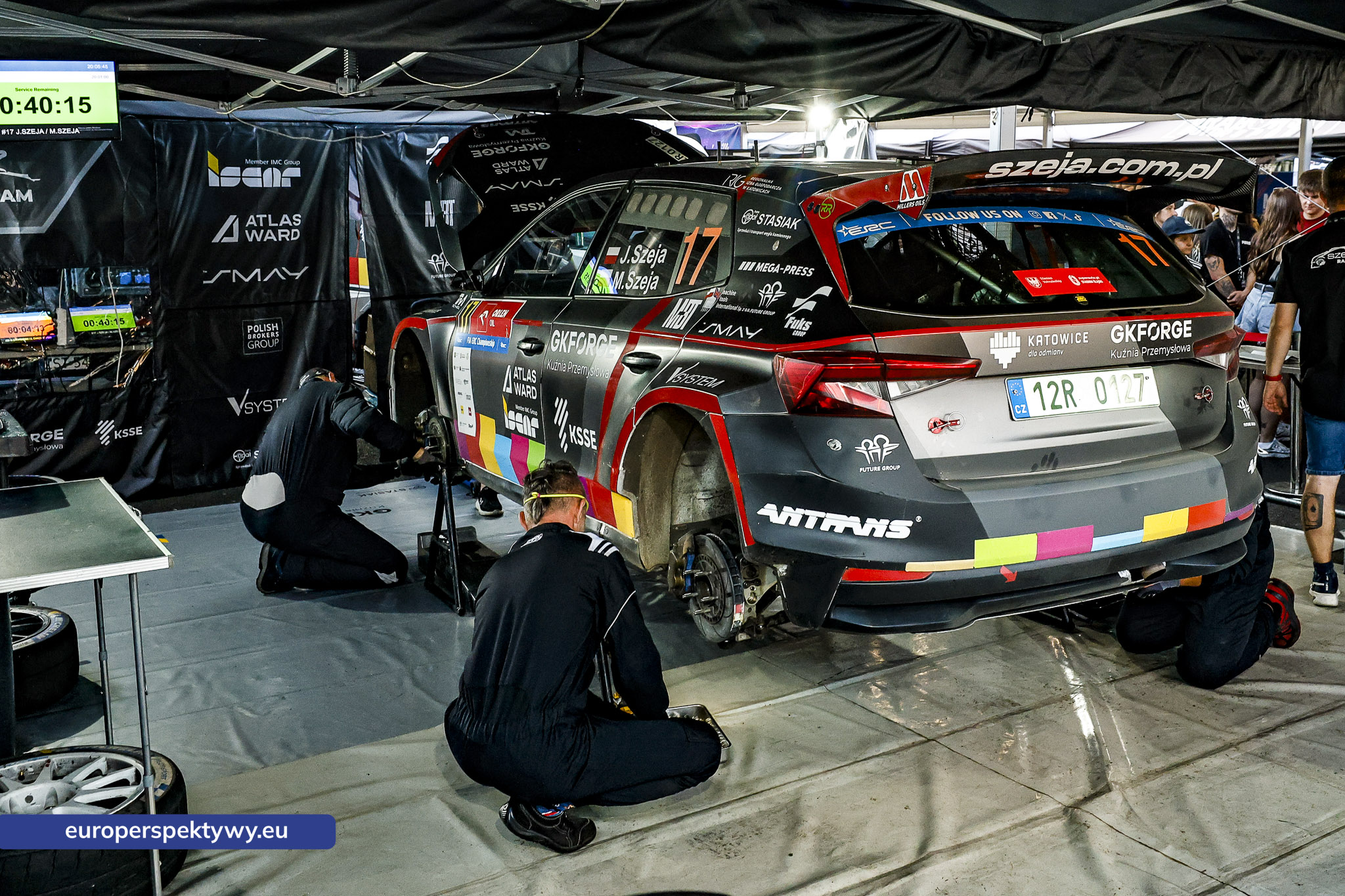 Europerspektywy Bracia Szeja połączyli biznes i motorsport. Strefa KSSE podczas 82. Rajdu Polski przyciągnęła przedsiębiorców