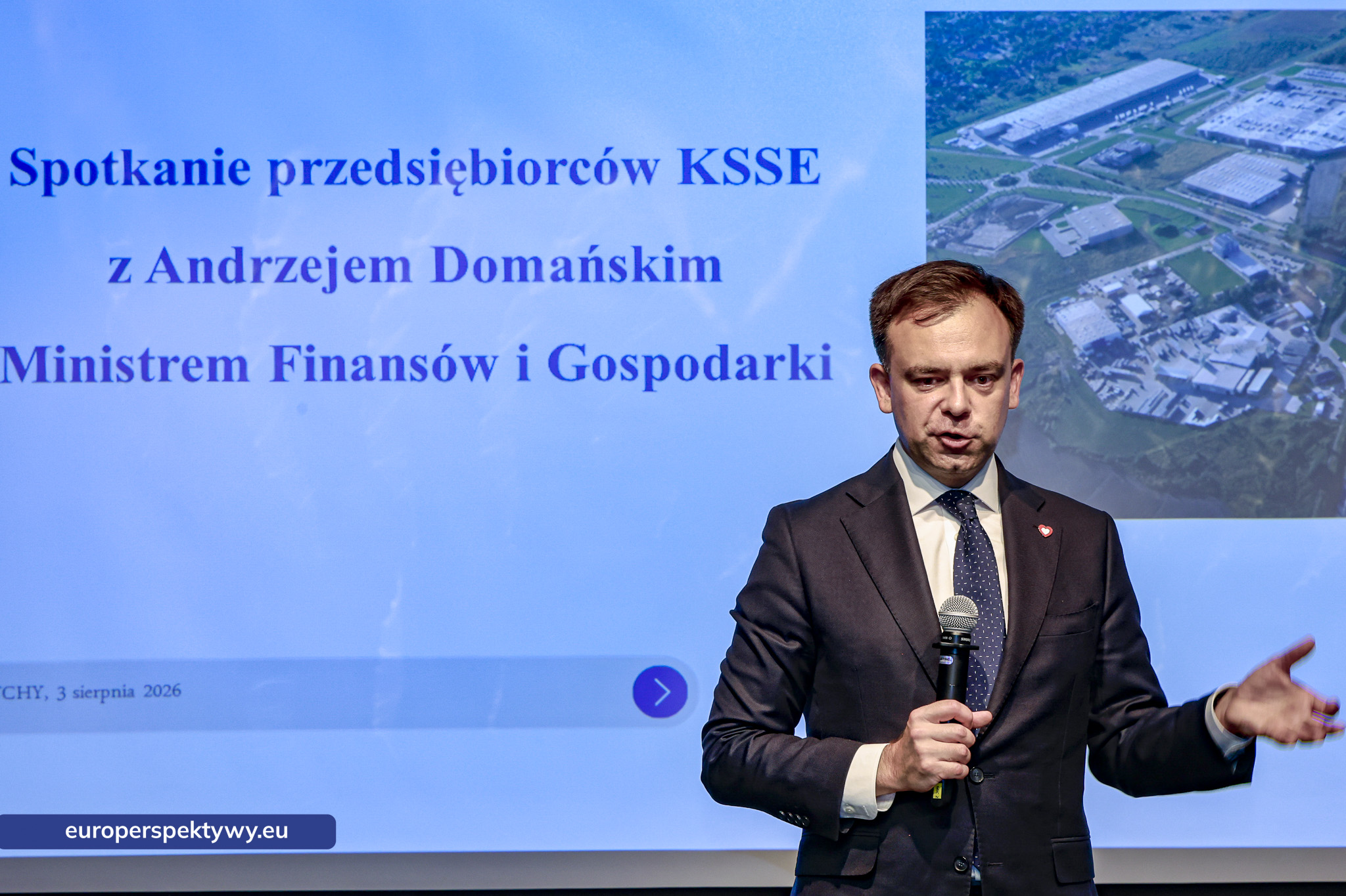 Europerspektywy Minister Domański spotkał się z przedsiębiorcami z KSSE. O inwestycjach, deregulacji i przyszłości polskiej gospodarki