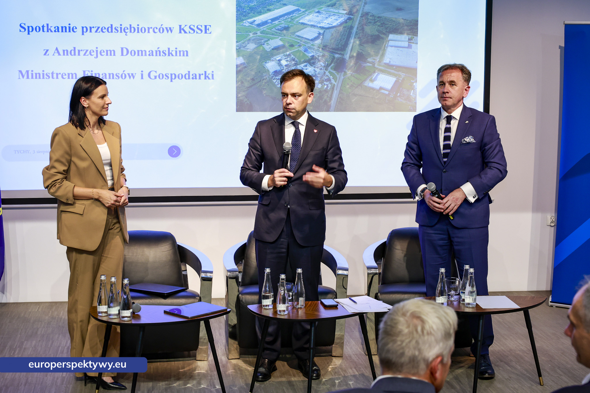 Europerspektywy Minister Domański spotkał się z przedsiębiorcami z KSSE. O inwestycjach, deregulacji i przyszłości polskiej gospodarki