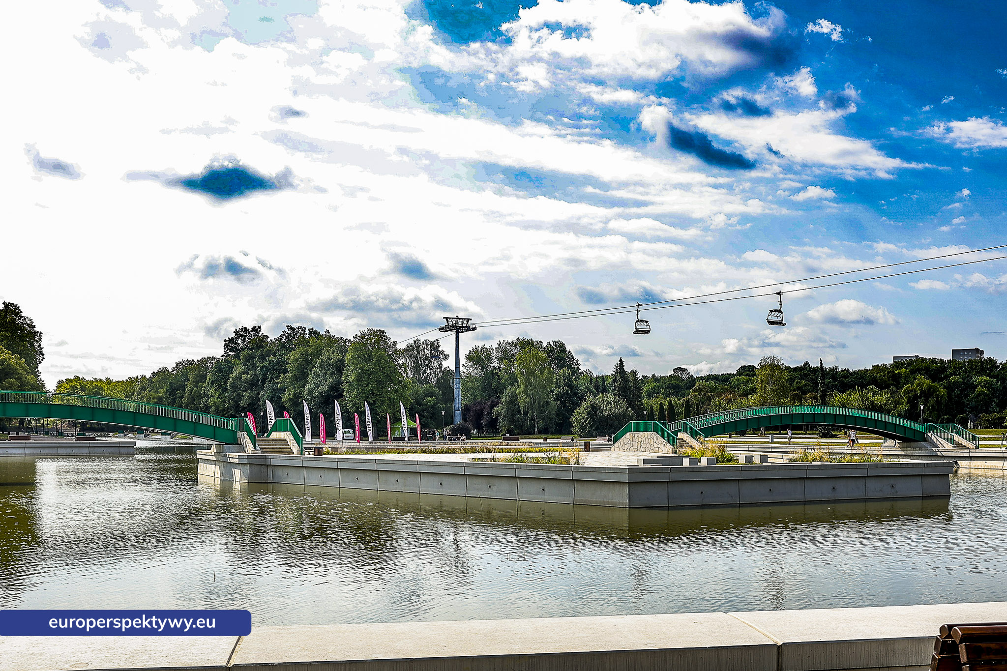 Europerspektywy TAURON Park Śląski otwiera odnowiony Kanał regatowy. Nowa przestrzeń dla mieszkańców