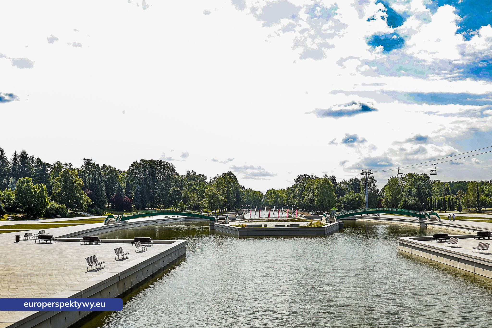 Europerspektywy TAURON Park Śląski otwiera odnowiony Kanał regatowy. Nowa przestrzeń dla mieszkańców