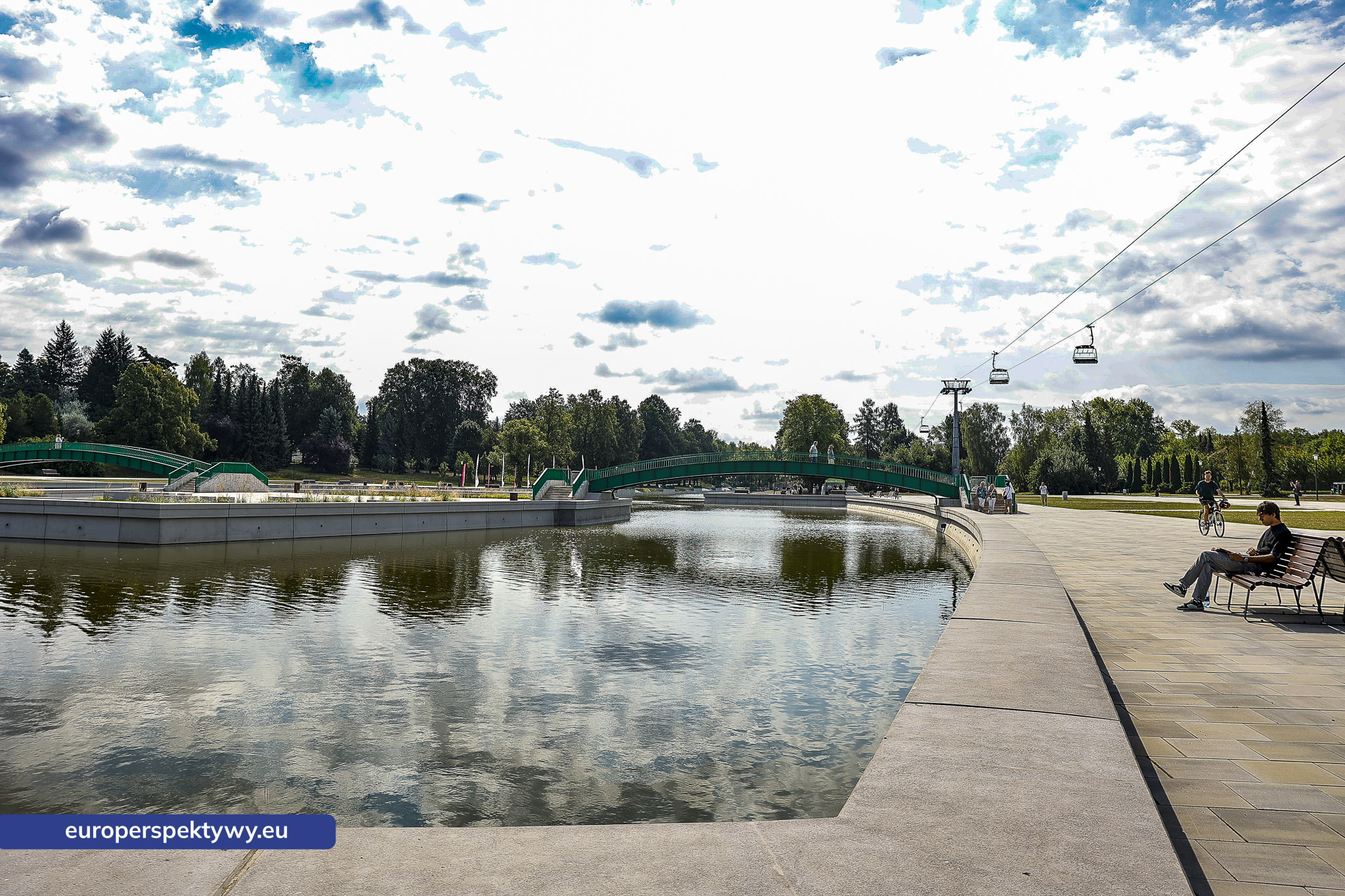Europerspektywy TAURON Park Śląski otwiera odnowiony Kanał regatowy. Nowa przestrzeń dla mieszkańców
