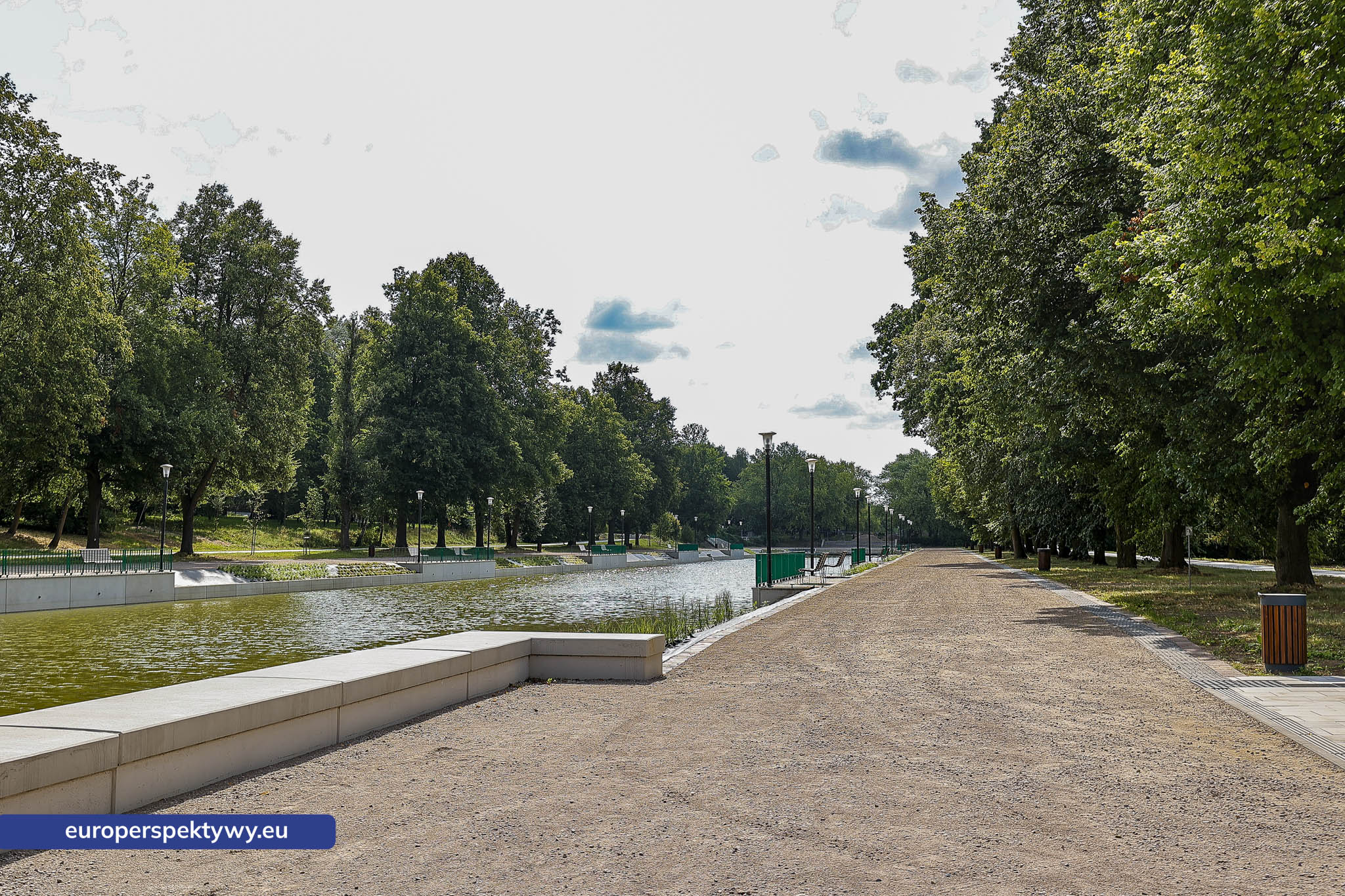 Europerspektywy TAURON Park Śląski otwiera odnowiony Kanał regatowy. Nowa przestrzeń dla mieszkańców