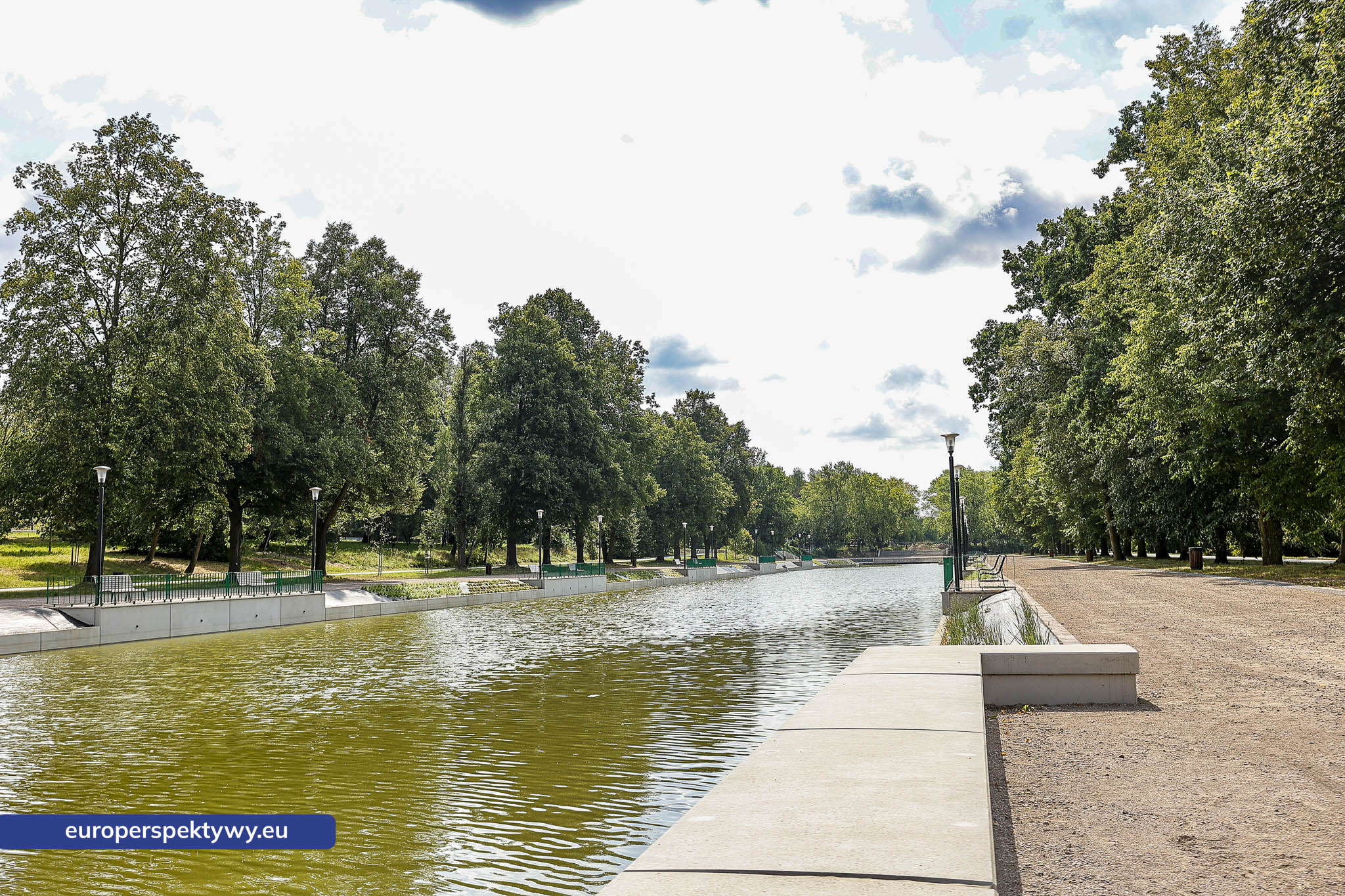 Europerspektywy TAURON Park Śląski otwiera odnowiony Kanał regatowy. Nowa przestrzeń dla mieszkańców